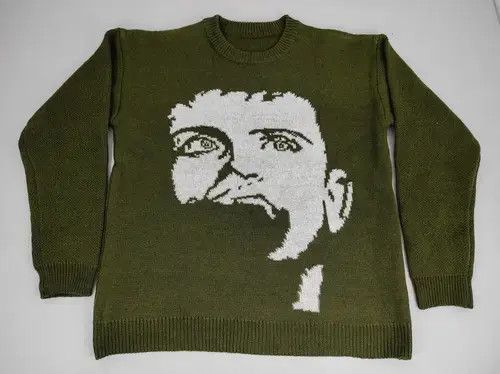 Japanese Brand New Unisex Ian Curtis Joy Division Knitwear Sweatshirts Size US XL / EU 56 / 4 - 4 Thumbnail