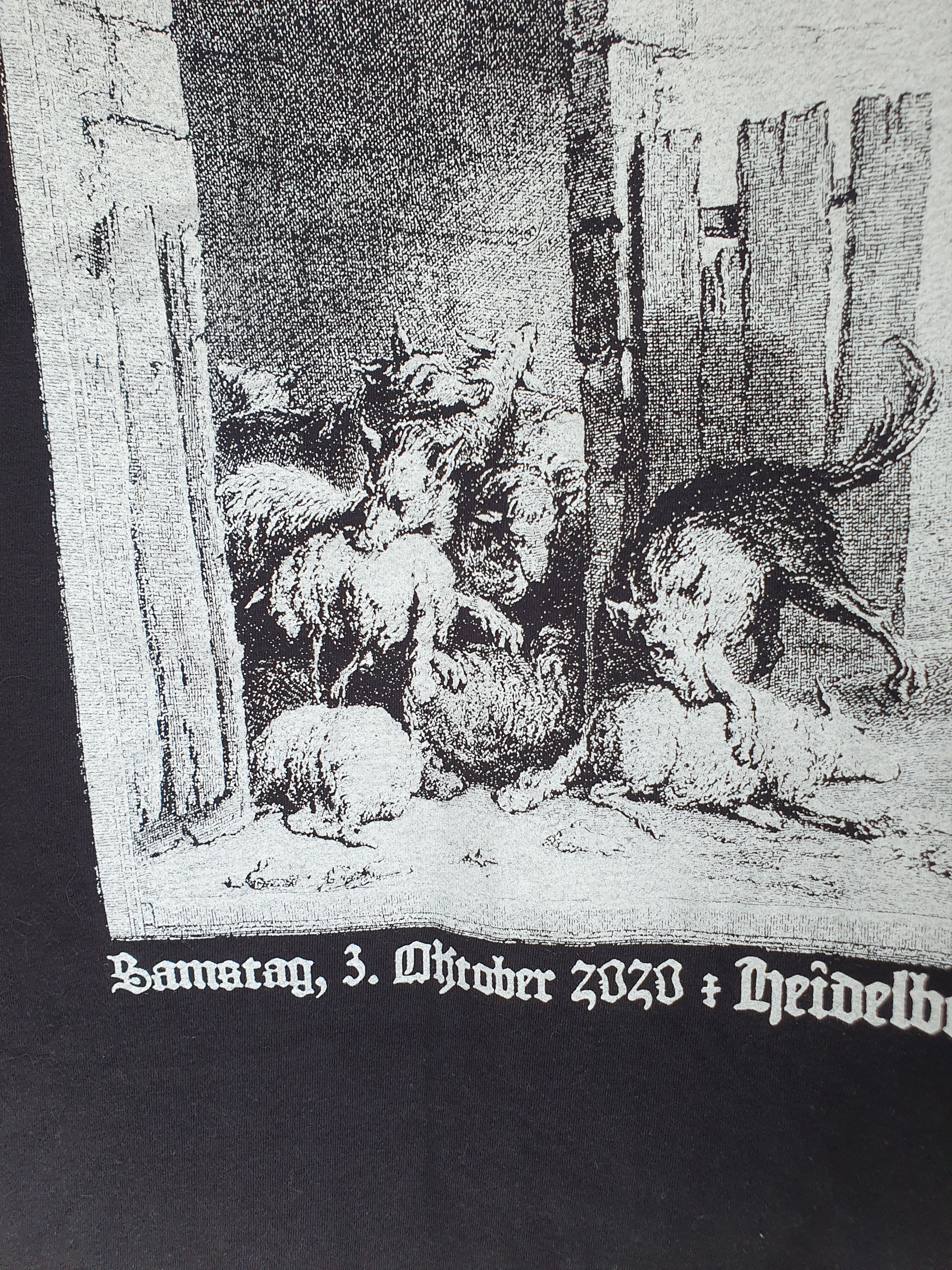 Band Tees Sinister Howling VI 2020 Black Metal Festival t-shirt sz S Size S / US 4 / IT 40 - 3 Thumbnail