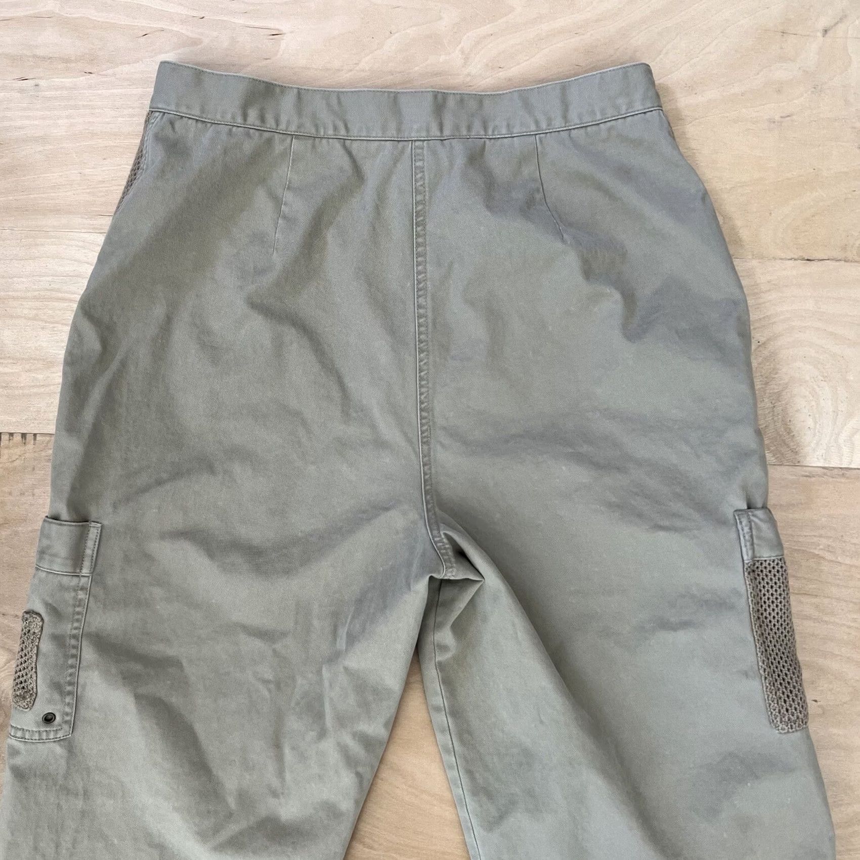 Ralph Lauren VINTAGE Lauren Ralph Lauren Military Cargo Pants Women's 14 Khaki Workwear RRL Safari Size 36" / US 14 / IT 50 - 6 Thumbnail