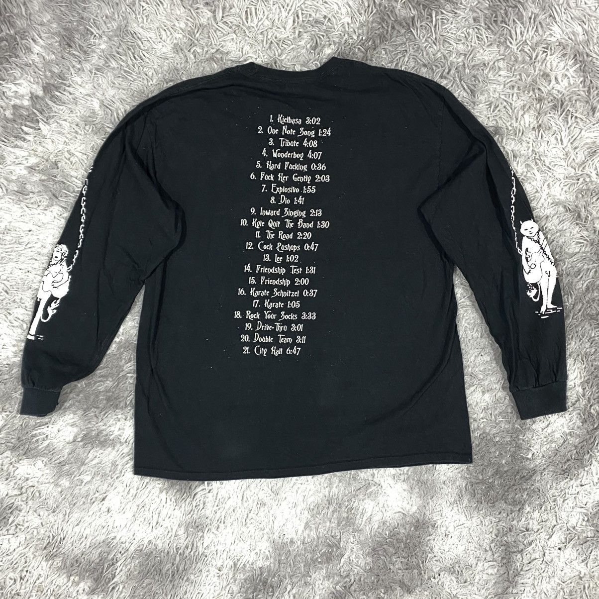 Band Tees × Gildan × Vintage Tenacious D tour setlist longsleeve Size US XL / EU 56 / 4 - 2 Thumbnail