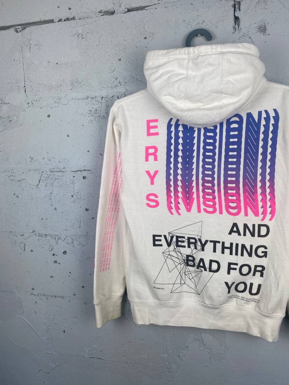 SYRE Jaden Smith Msftsrep White Hoodie Sweatshirts Hoodies