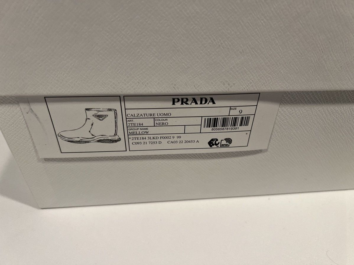 Prada Prada men’s rain rubber boots 43/10. $1250 Size US 9 / EU 42 - 5 Thumbnail