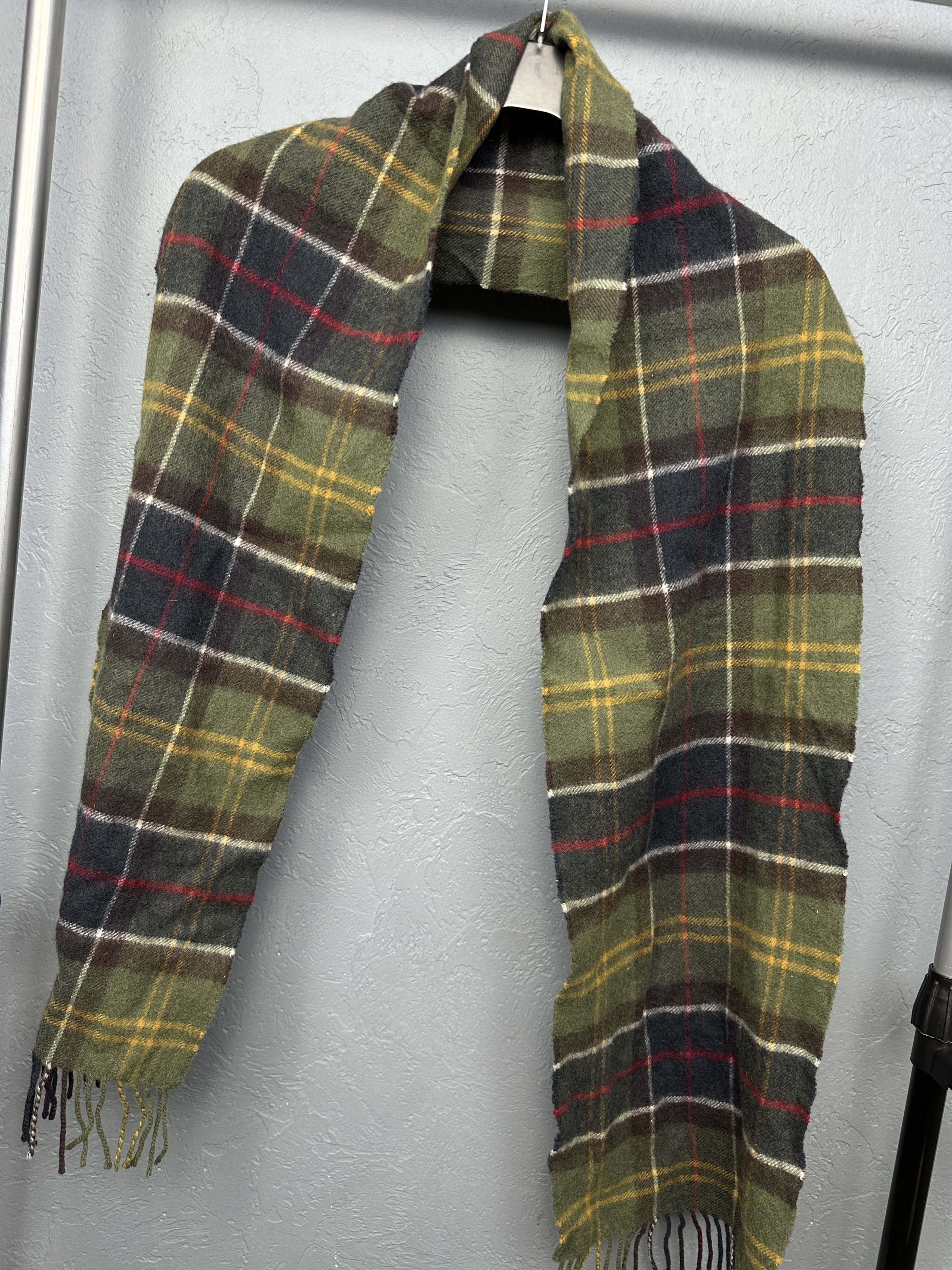 Barbour Barbour Mens Tartan Plaid Scarf Size ONE SIZE - 2 Thumbnail