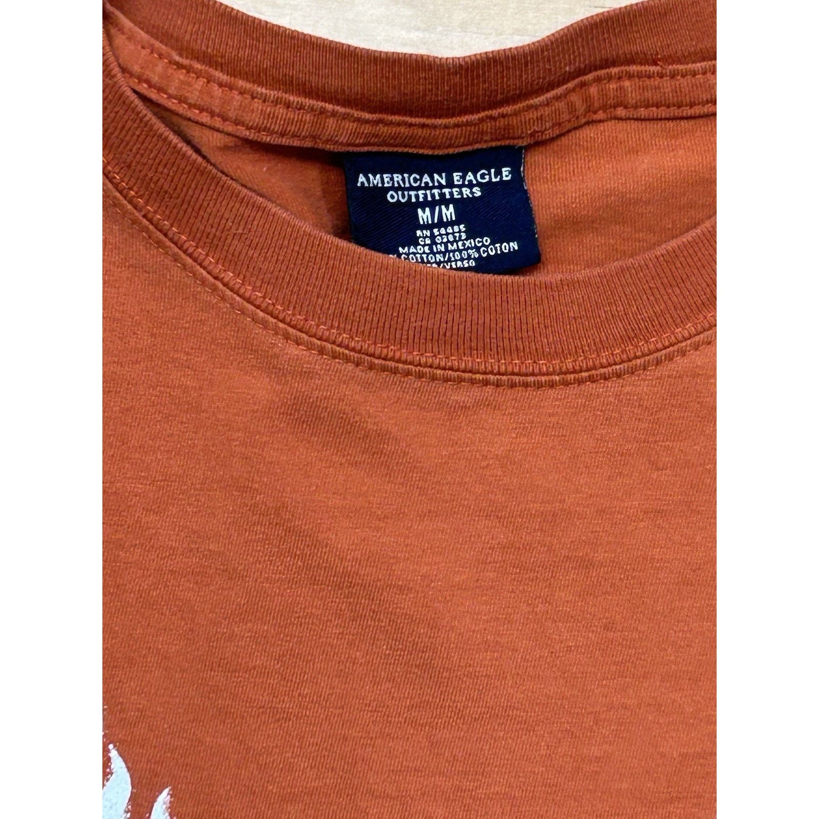 American Eagle Outfitters Vintage American Eagle Graphic T-Shirt Men Orange Size M Size US M / EU 48-50 / 2 - 10 Thumbnail