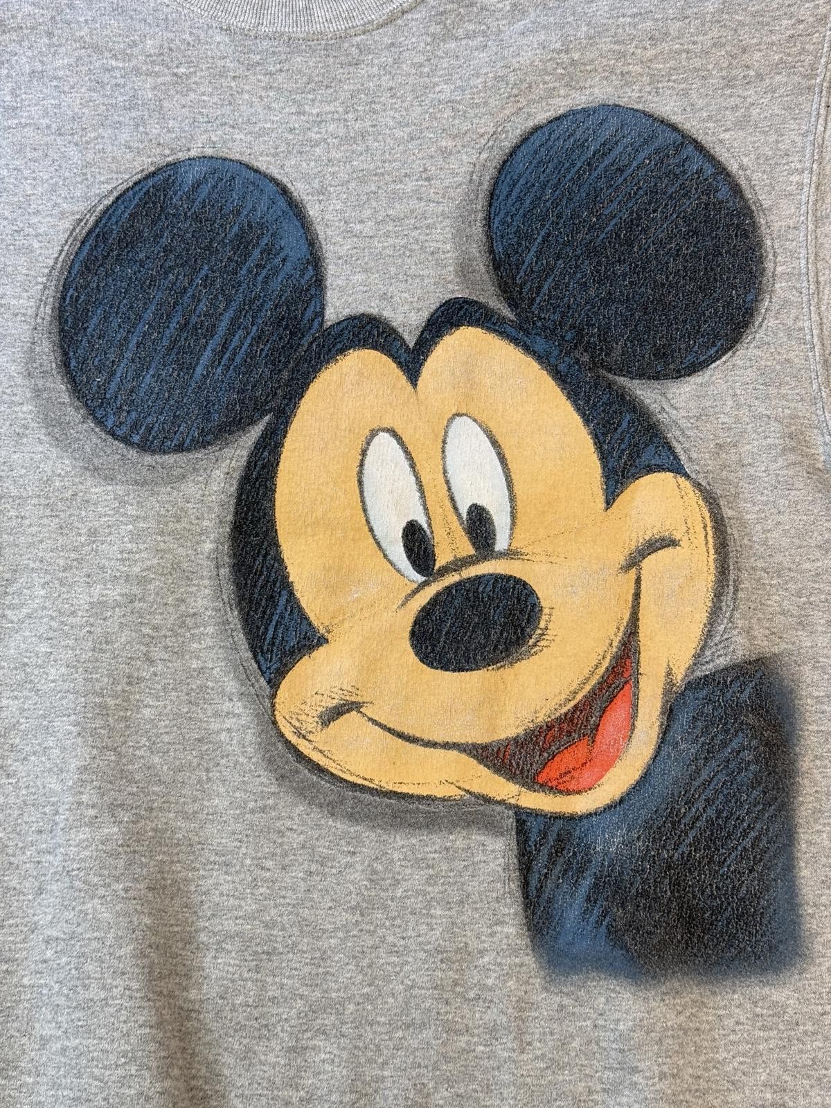 Disney Cute Mickey Mouse Breakthrough Crewneck Sweatshirt - S Size US S / EU 44-46 / 1 - 3 Thumbnail
