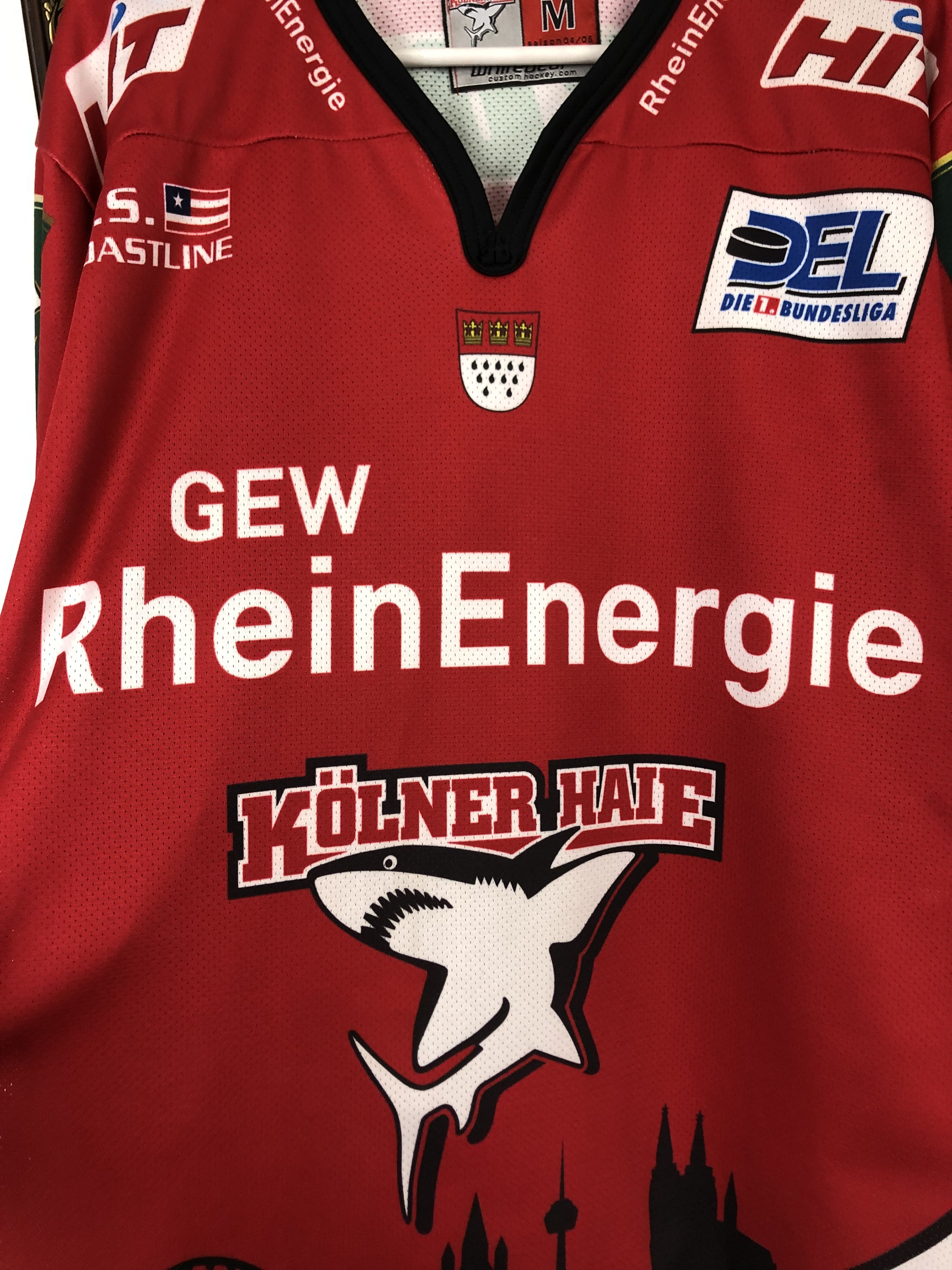 Vintage Vintage Cologne Sharks Ice Hockey Jersey #21 Hicks Mens Size US M / EU 48-50 / 2 - 2 Thumbnail