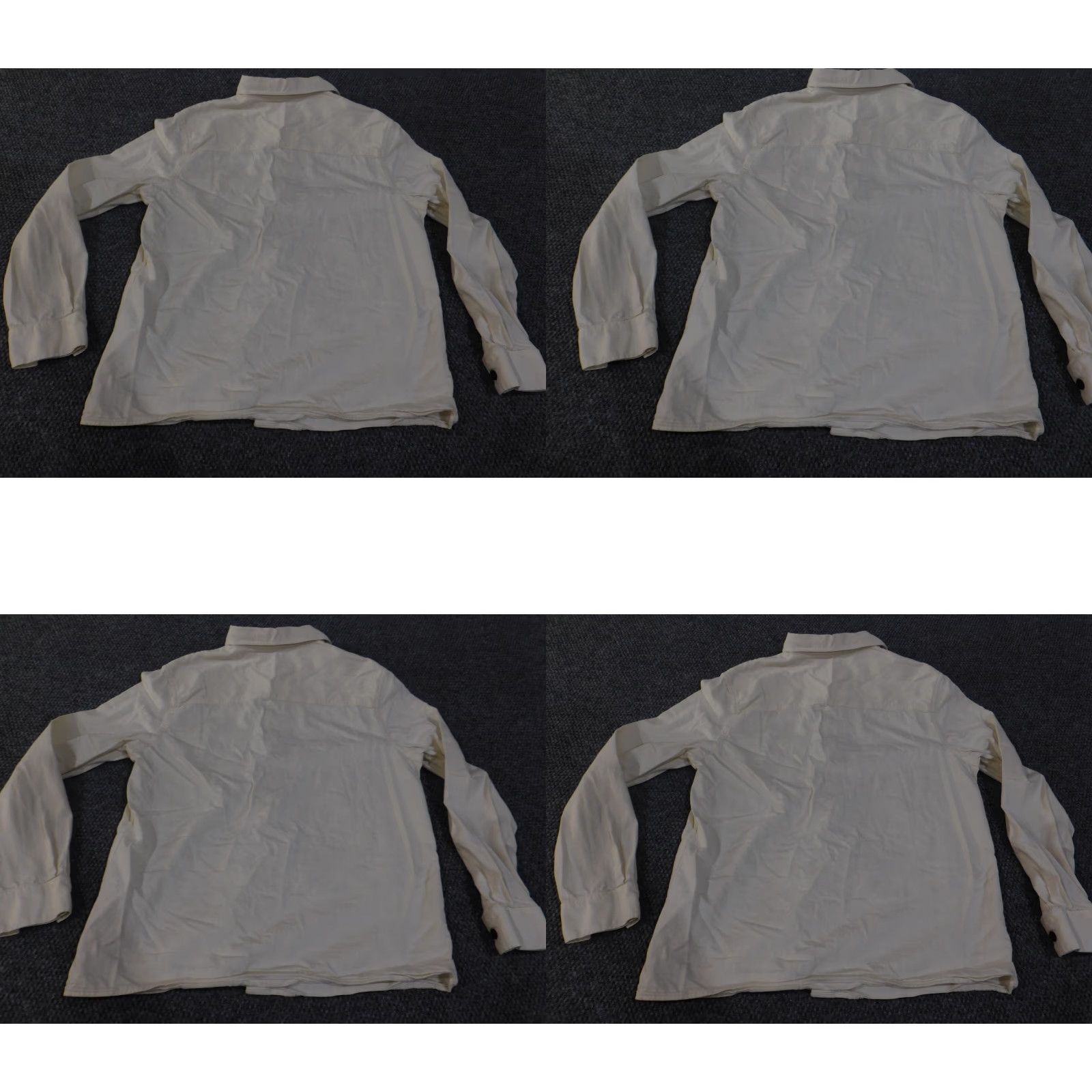 Zara Zara Shirt Mens Denim Button-Up Large Beige Cotton Retro Casual Long Sleeve Button-Down Collared Pocketed Size US L / EU 52-54 / 3 - 8 Thumbnail