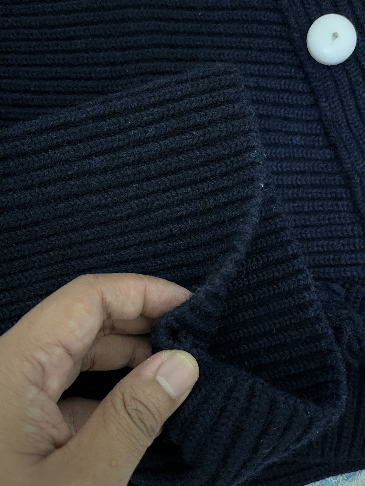 Joseph Joseph Navy Asymmetric Crew Cardigan Size XS / US 0-2 / IT 36-38 - 18 Thumbnail