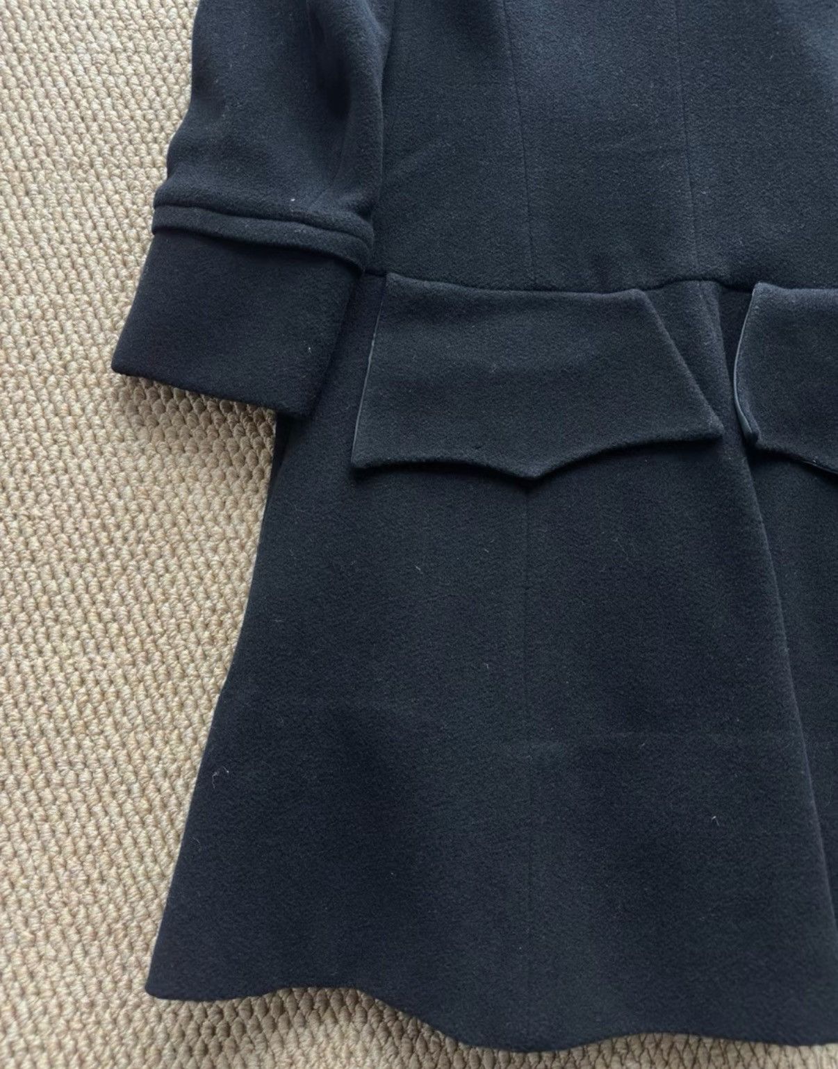 Christopher Nemeth Christopher Nemeth Black Wool Coat K23 Size US M / EU 48-50 / 2 - 7 Thumbnail