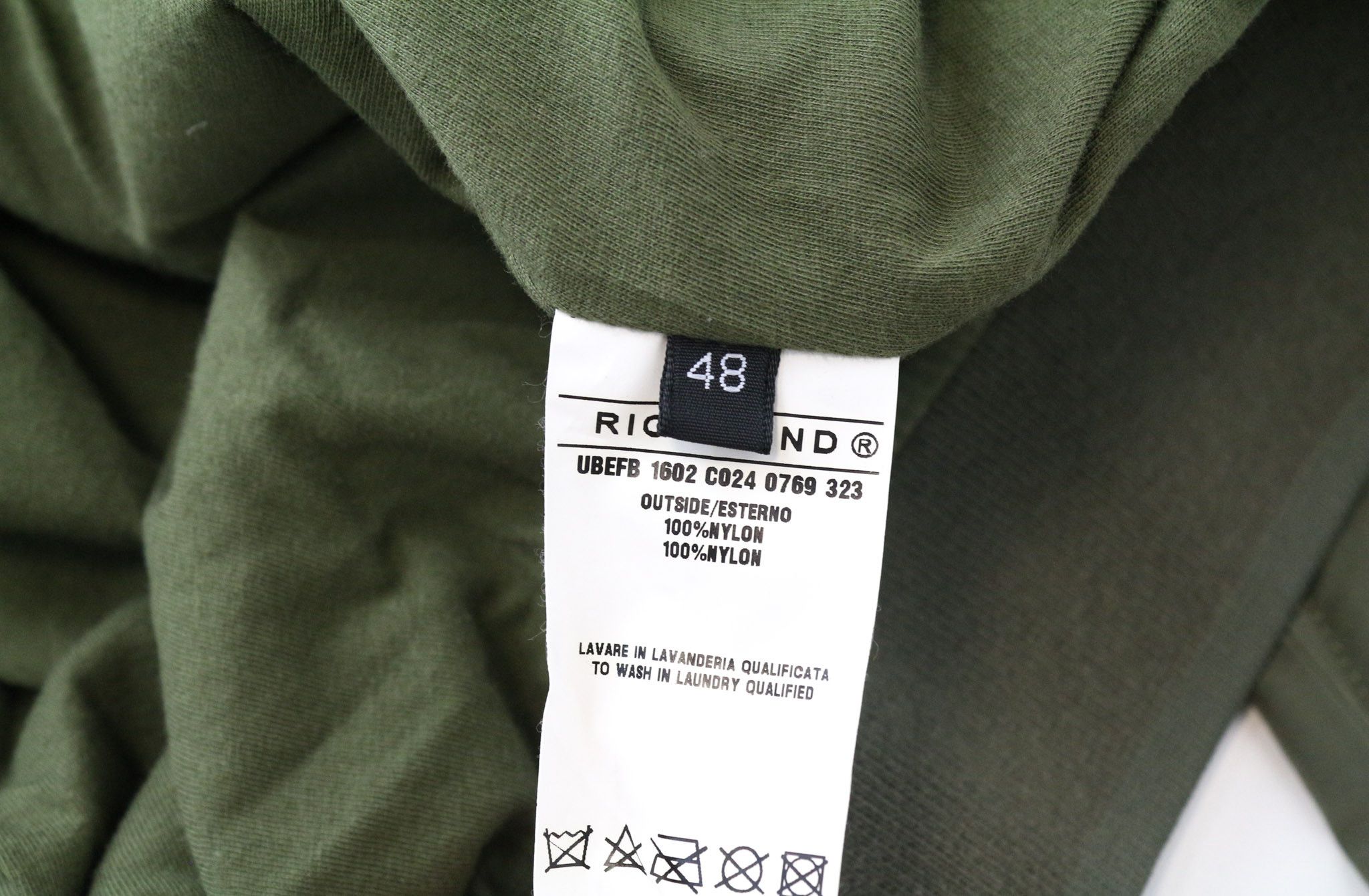 John Richmond 48 Green Zipped Lightweight Jacket 74295 Size US M / EU 48-50 / 2 - 6 Thumbnail