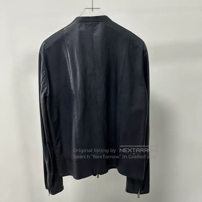 Fendi FENDI Zipper Leather Jacket i Size US M / EU 48-50 / 2 - 4 Thumbnail