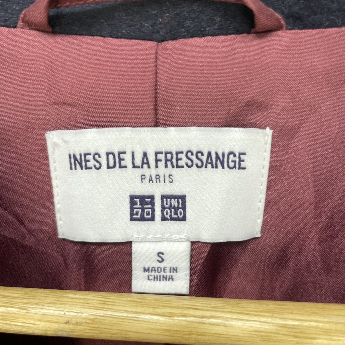 Autumn Cashmere × Designer Italian Designer Ines De La Fressange Long Coat Jacket Size S / US 4 / IT 40 - 5 Thumbnail