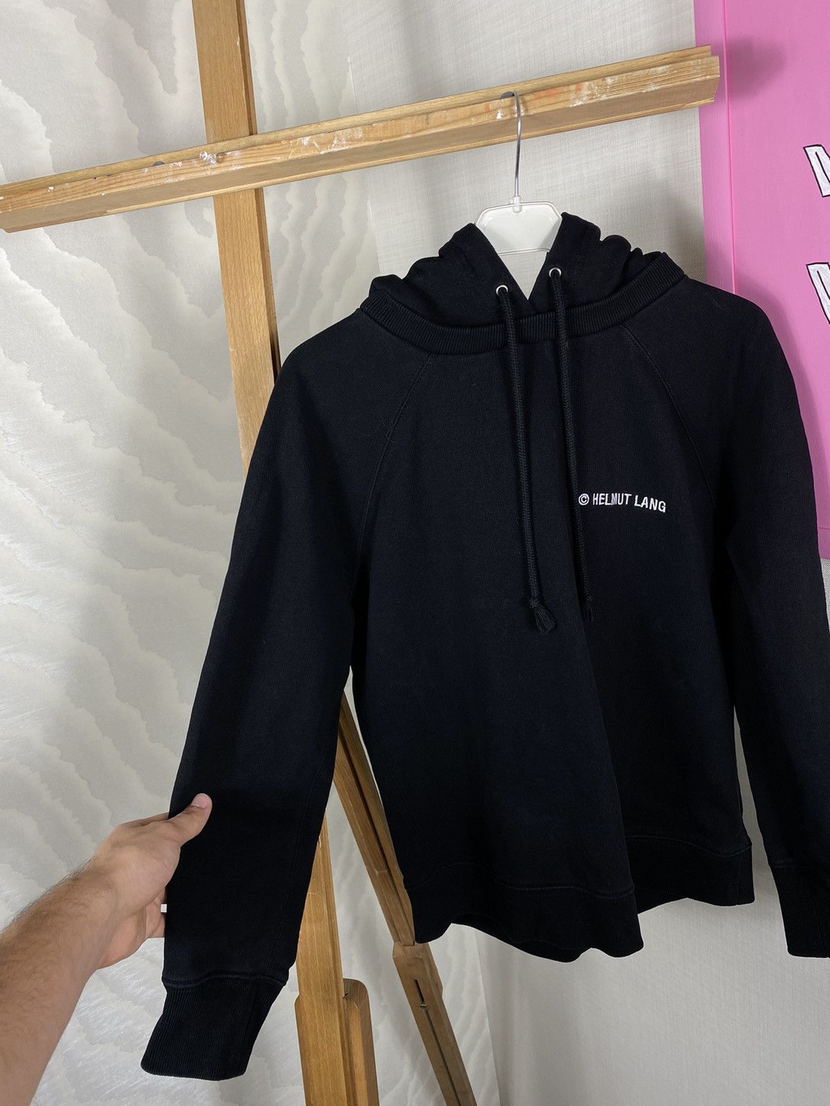 Helmut Lang Helmut Lang Embroidered Copyright Hoodie Size S / US 4 / IT 40 - 6 Thumbnail