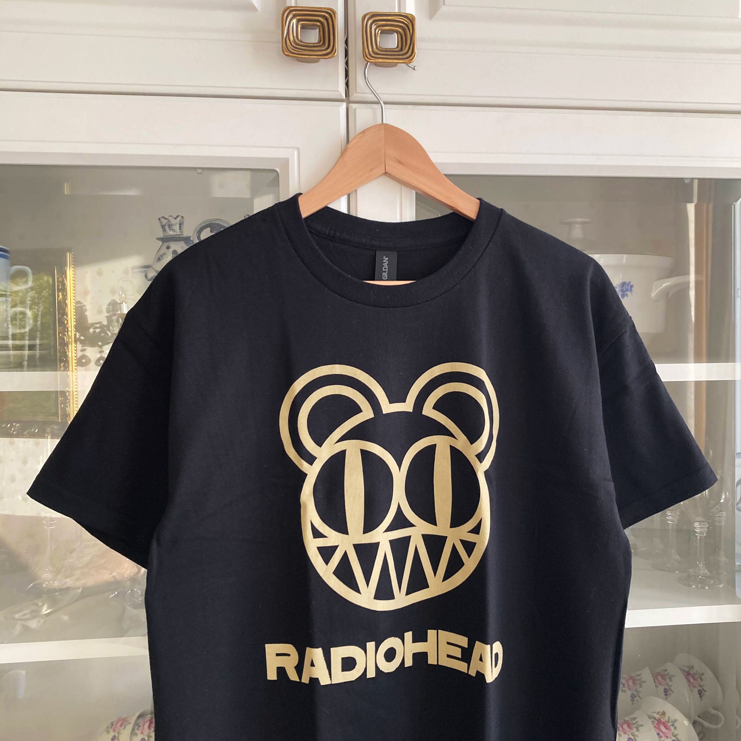 Band Tees T-shirt Radiohead Size US L / EU 52-54 / 3 - 3 Thumbnail