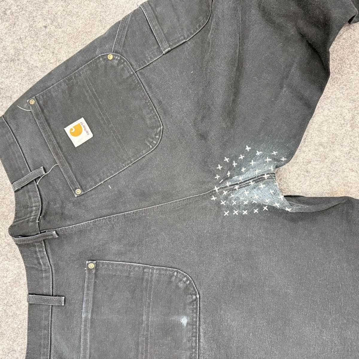 Carhartt 1 of 1 Carhartt Sashiko double knee denim Size US 36 / EU 52 - 9 Thumbnail