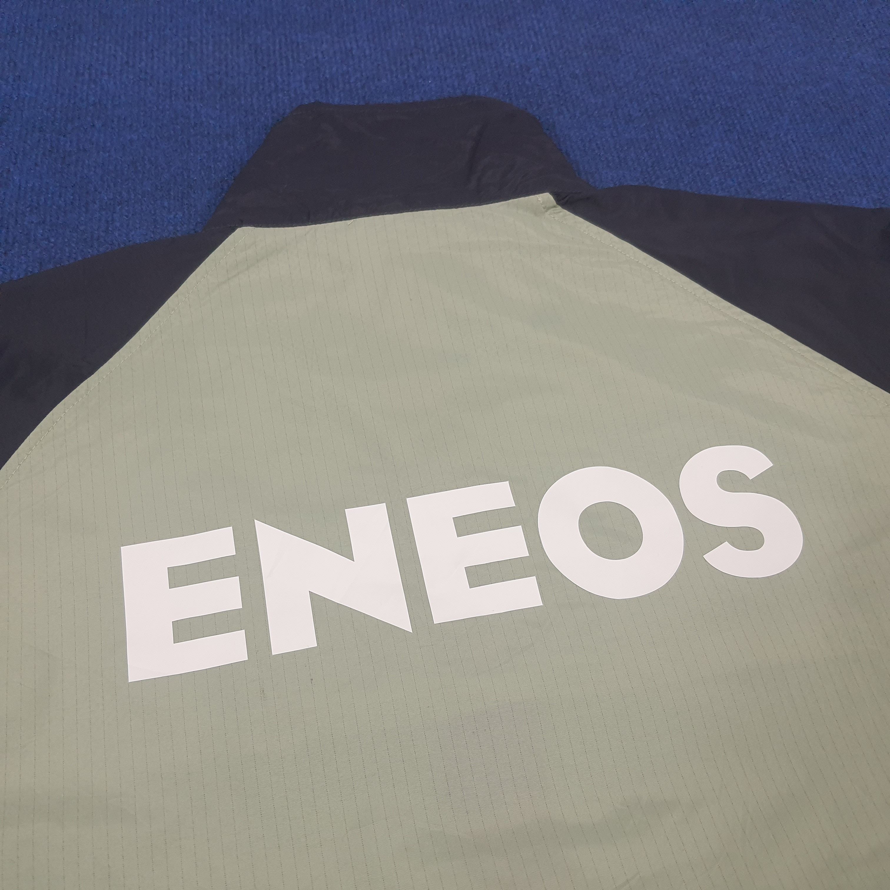 Vintage Vintage ENEOS Motorsports Oil Workwear Windbreaker Jacket Size US XL / EU 56 / 4 - 2 Thumbnail