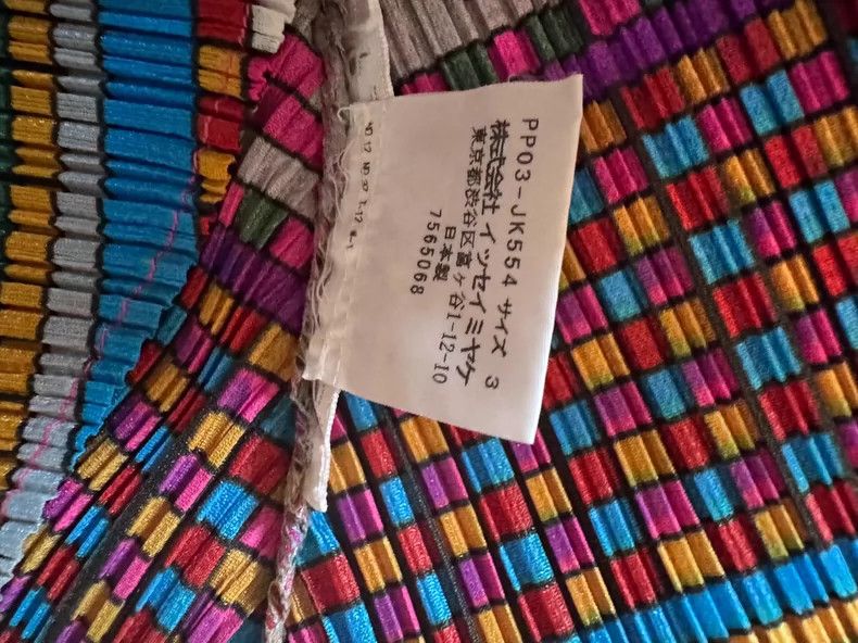 Issey Miyake Issey Miyake Mosaic short-sleeved top Size L / US 10 / IT 46 - 7 Thumbnail
