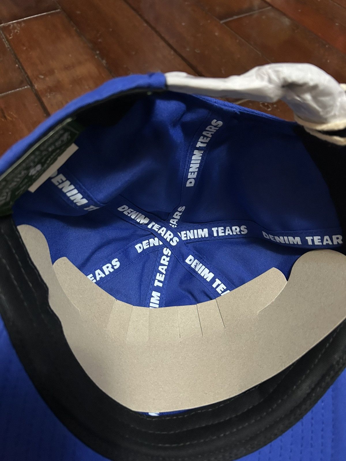 DENIM TEARS Denim Tears The Cotton Wreath Cap Blue Size ONE SIZE - 5 Thumbnail