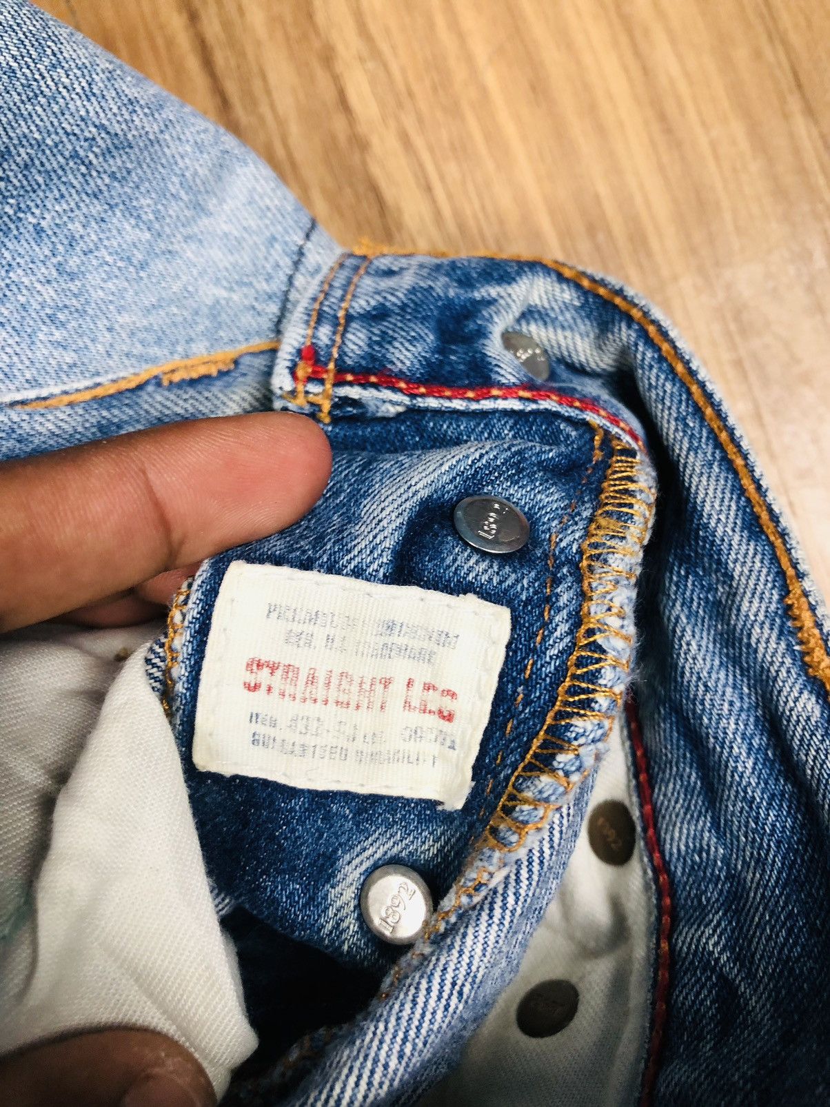 Abercrombie & Fitch Abercrombie & Fitch Premium Denim Jeans (35) Size US 32 / EU 48 - 15 Thumbnail