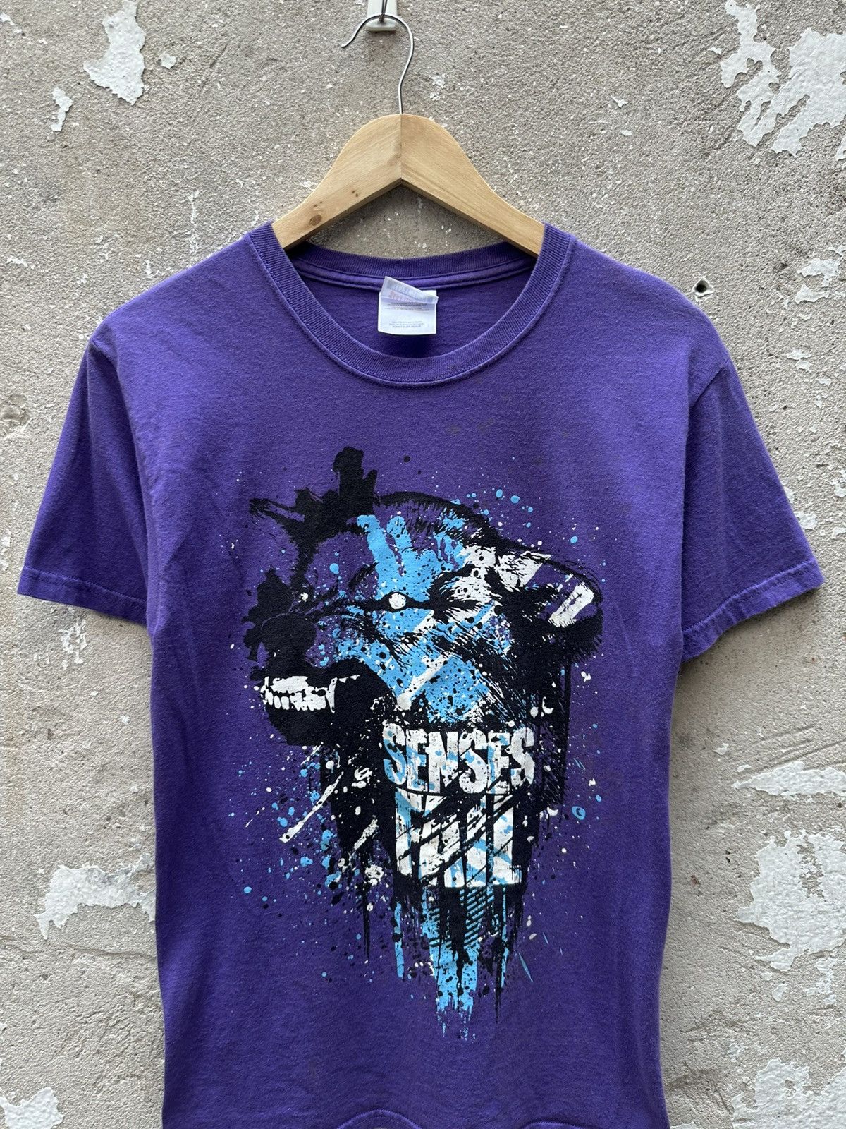 Band Tees Vintage Senses Fail American Rock Band Faded Tees Size US S / EU 44-46 / 1 - 3 Thumbnail