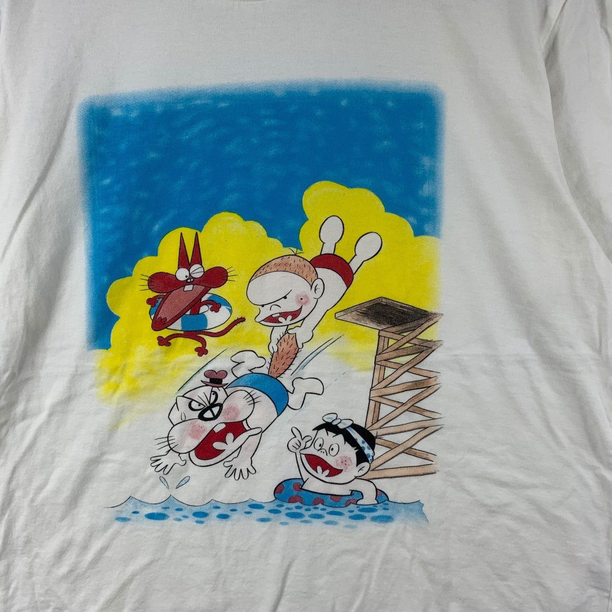 Uniqlo UNIQLO x TENSAI BAKABON Fujio Akatsuka Kodansha Tee Shirt Size US L / EU 52-54 / 3 - 4 Thumbnail