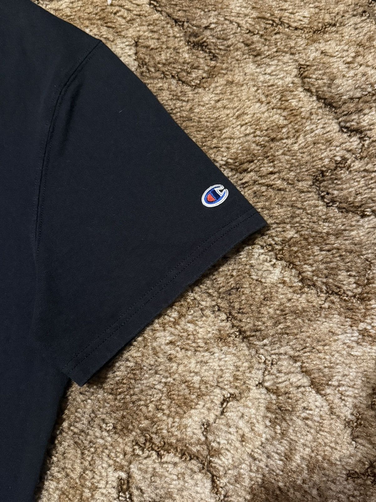 Champion Champion Thread Logo T-Shirt Tee Black XLarge Size US XL / EU 56 / 4 - 3 Thumbnail