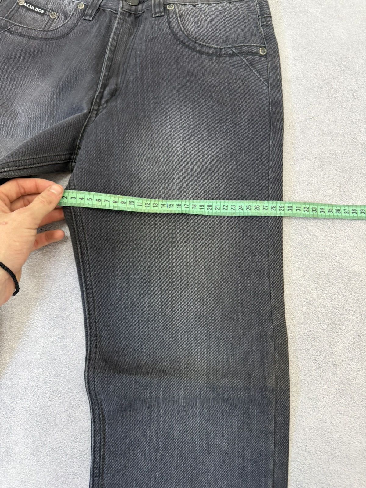 Hedi Slimane Vintage Dior Hedi Slimane Style Washed Denim Jeans Size US 30 / EU 46 - 16 Thumbnail
