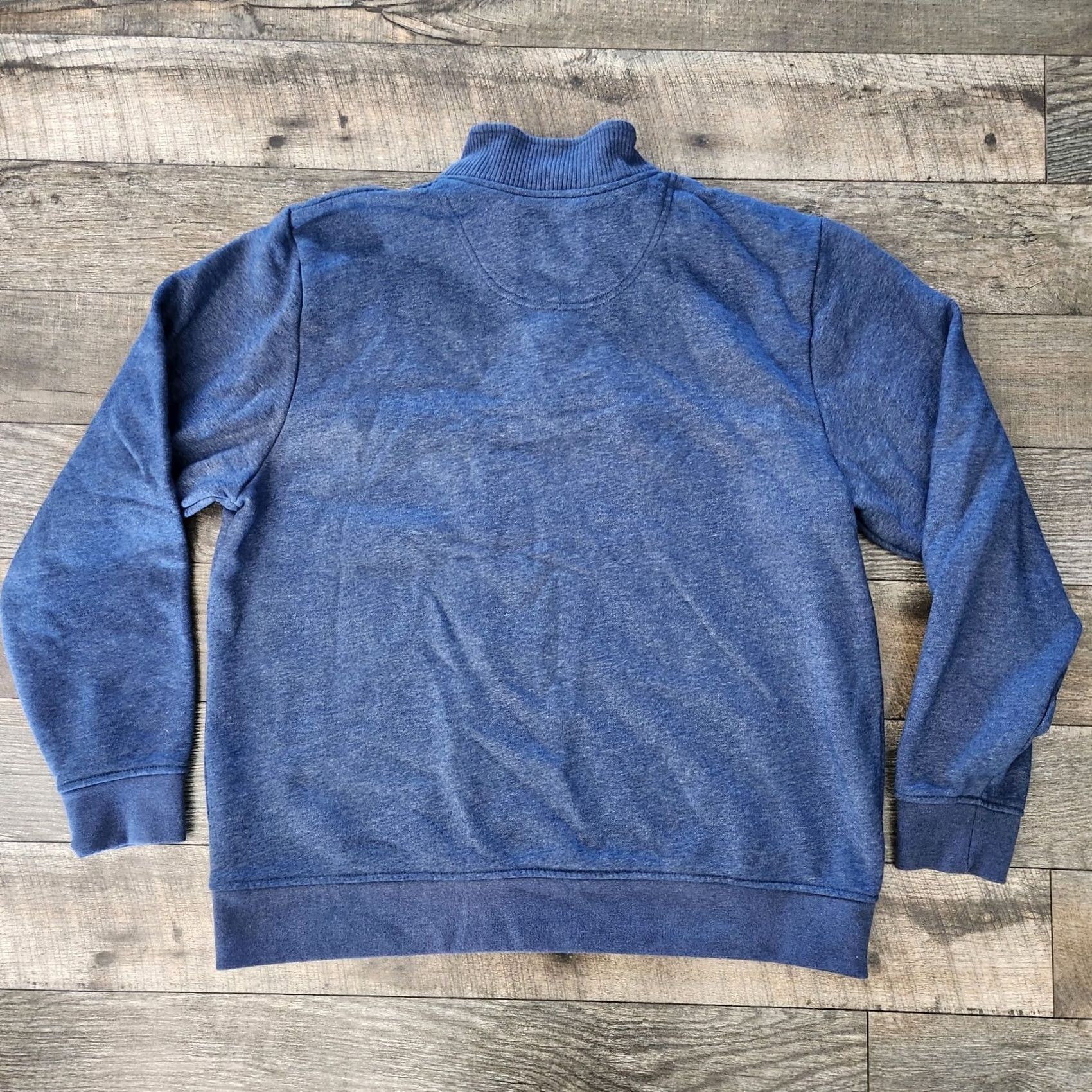 Orvis VINTAGE Orvis Fleece 1/4 Zip Snap Pullover Sweatshirt Mens XL Blue Fishing Sweater Pockets Mock Neck 1/4 Zip Lined Pocket Outdoor Classic 90s Size US XL / EU 56 / 4 - 6 Thumbnail