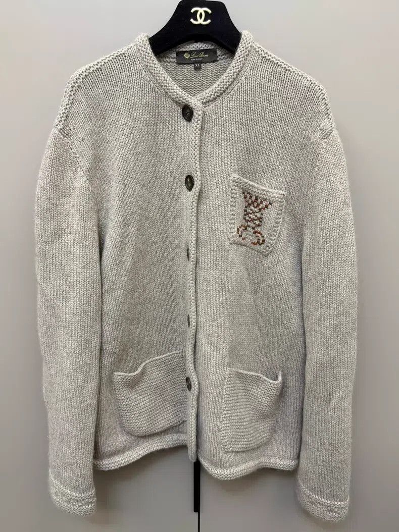 Loro Piana Loro Piana Autumn/Winter 2025 Oatmeal Cashmere Knit Jacket Size XL / US 12-14 / IT 48-50 - 1 Thumbnail