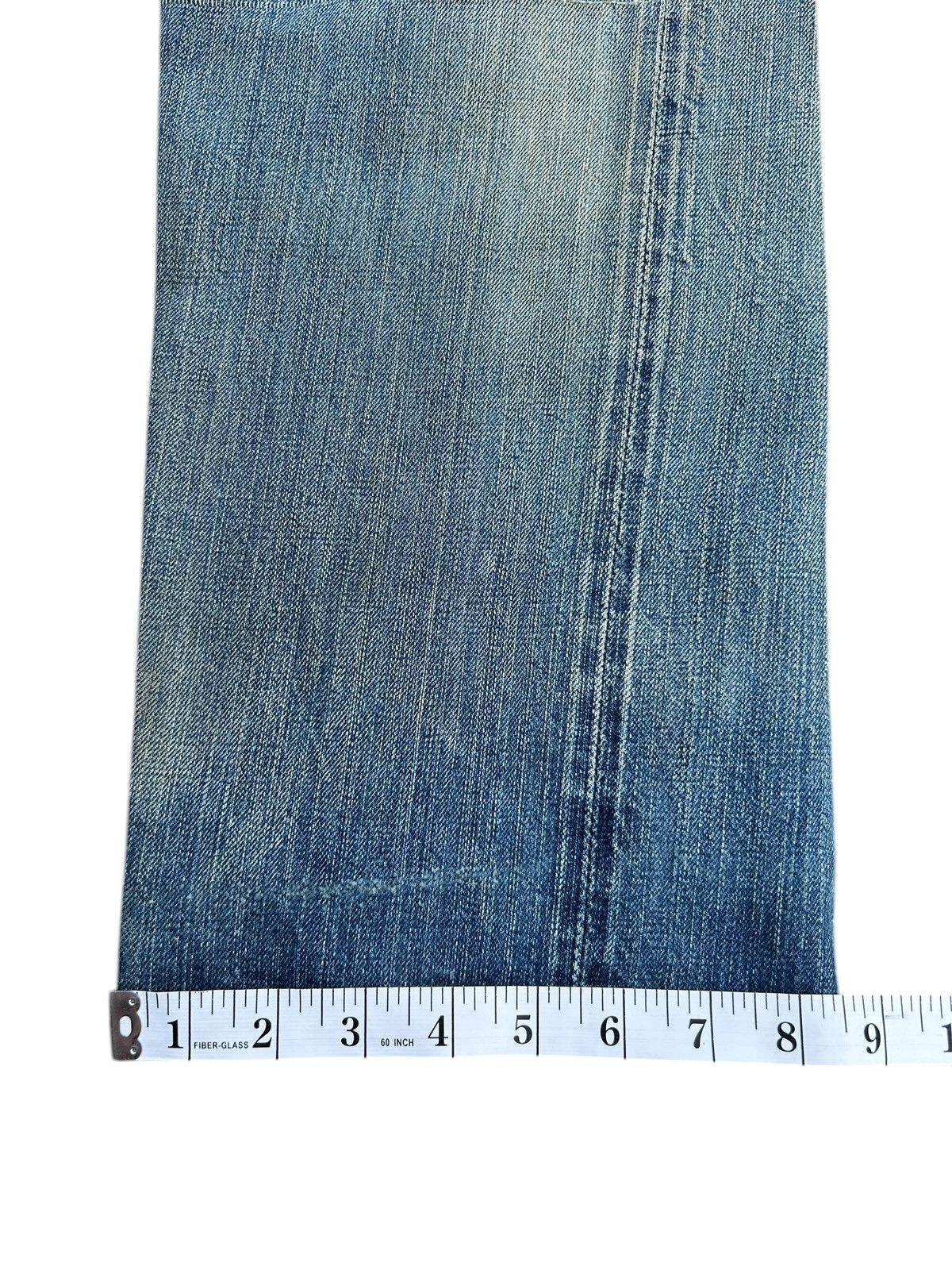 Kapital Vintage Joe McCoy Selvedge Thrashed Repair Denim Jeans Size US 30 / EU 46 - 25 Thumbnail
