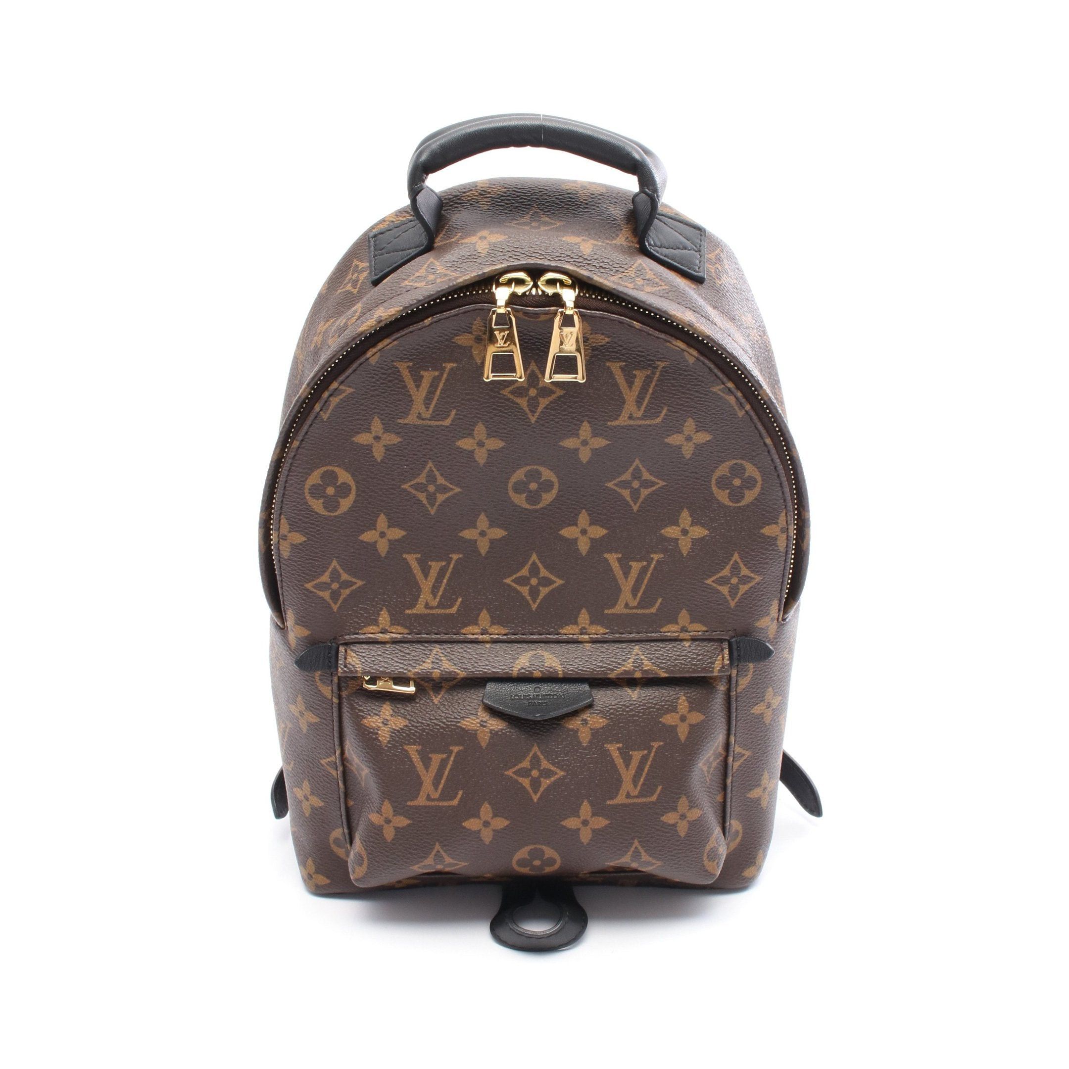 Louis Vuitton Louis Vuitton Palm Springs Pm Monogram Backpack Rucksack Leather Brown Black Size ONE SIZE - 1 Thumbnail