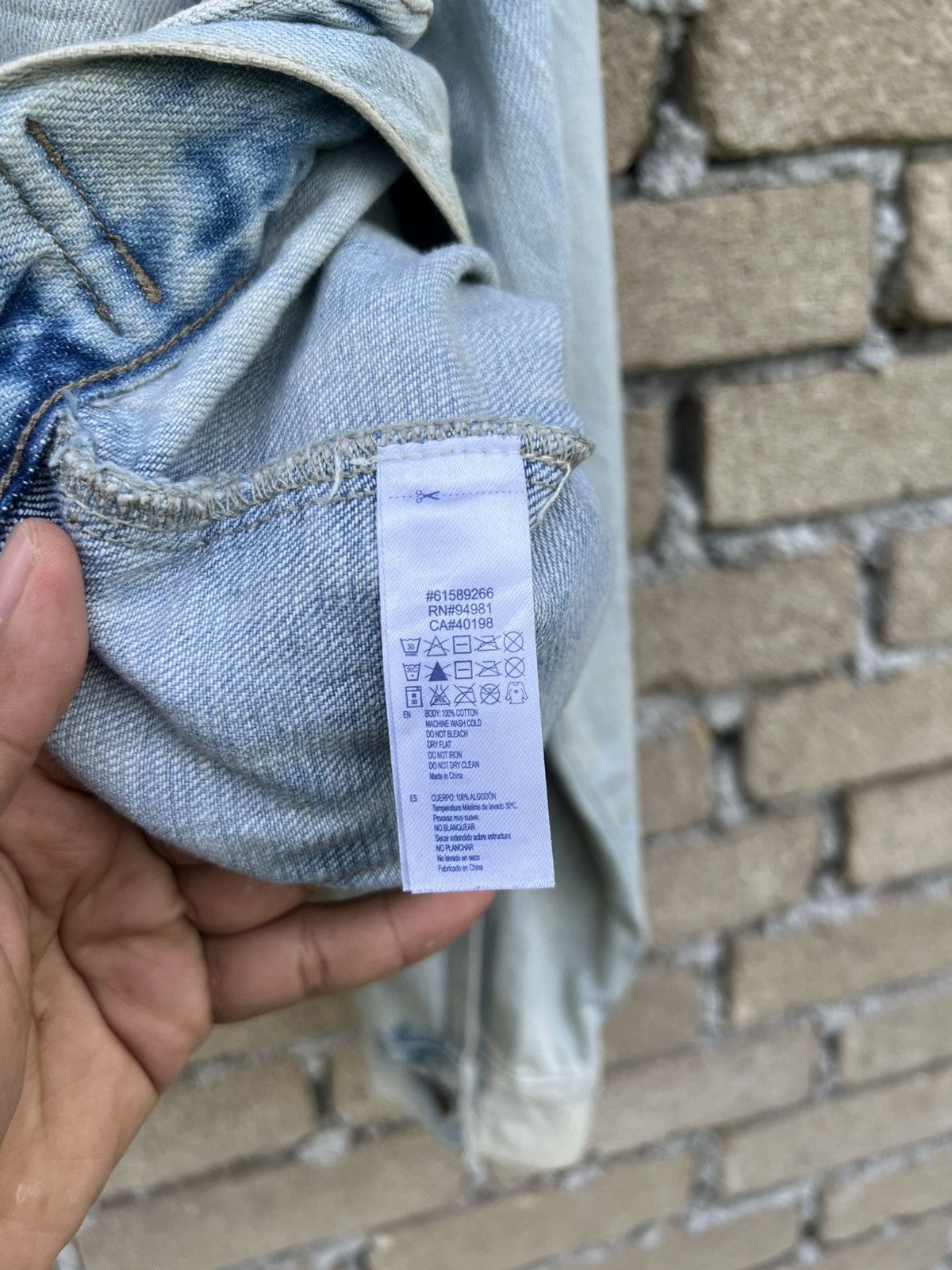 Forever 21 Forever 21 Denim Jacket Distress Style Colour Size M / US 6-8 / IT 42-44 - 7 Thumbnail