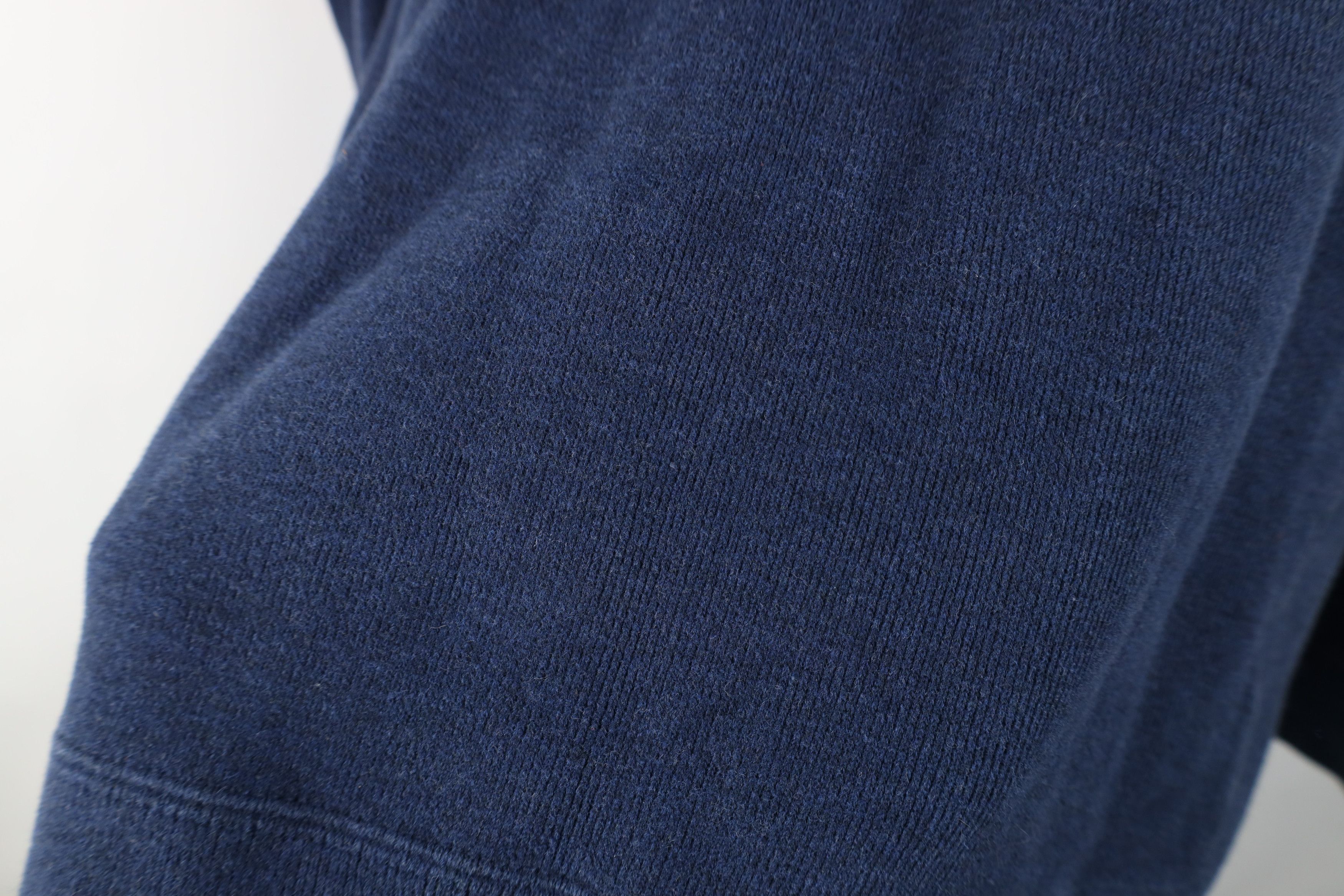 Ralph Lauren Vintage 90s Ralph Lauren Ribbed Knit Crewneck Sweater Blue Size US XL / EU 56 / 4 - 5 Thumbnail