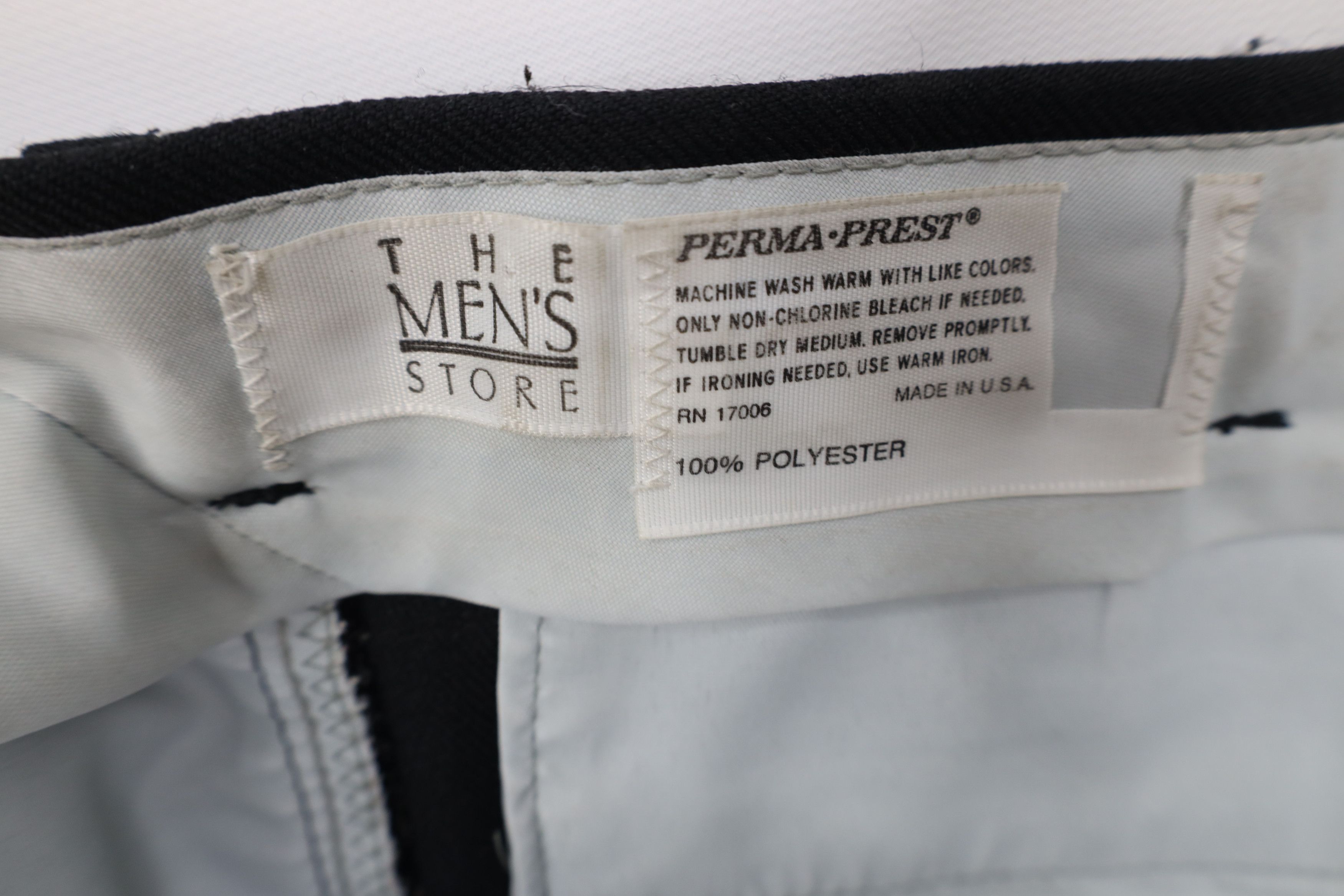 Vintage Vintage 70s Streetwear Flared Wide Leg Chino Pants Black USA Size US 34 / EU 50 - 7 Thumbnail