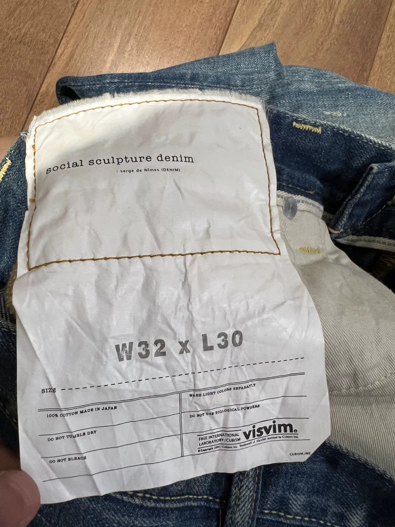 Visvim visvim size w32l30 04D5 jeans 2503-Nextarrow Size US 30 / EU 46 - 7 Thumbnail