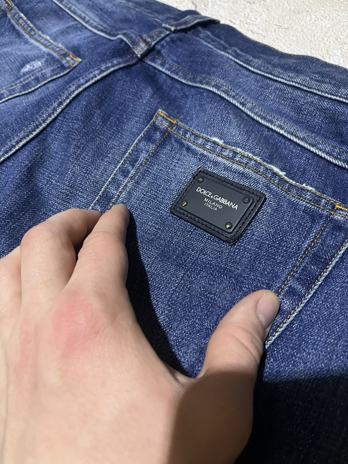 Dolce & Gabbana Dolce & Gabbana Classic Blue Denim Jeans Y2K Size US 32 / EU 48 - 4 Thumbnail