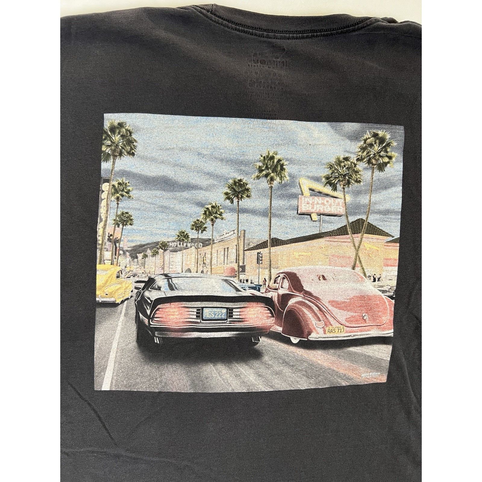 Other Vintage In N Out Burger T-Shirt Size 3XL Black Faded Hot Rod Size US XXL / EU 58 / 5 - 10 Thumbnail