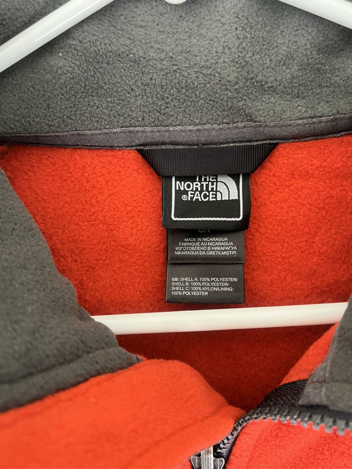 The North Face NWT TheNorthFace Khumbu Fleece Jacket Mens Sm MoltenRed/Gray Size US S / EU 44-46 / 1 - 5 Thumbnail