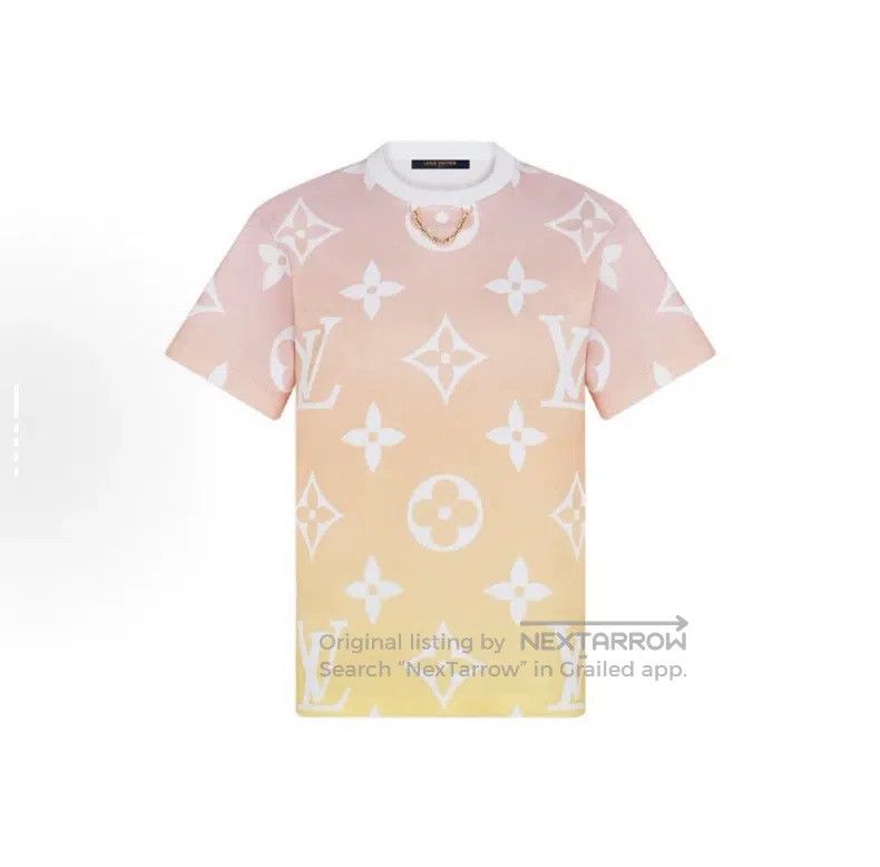 Louis Vuitton Louis Vuitton Sunset Gradient Old Flower Short Sleeve Size S / US 4 / IT 40 - 6 Thumbnail