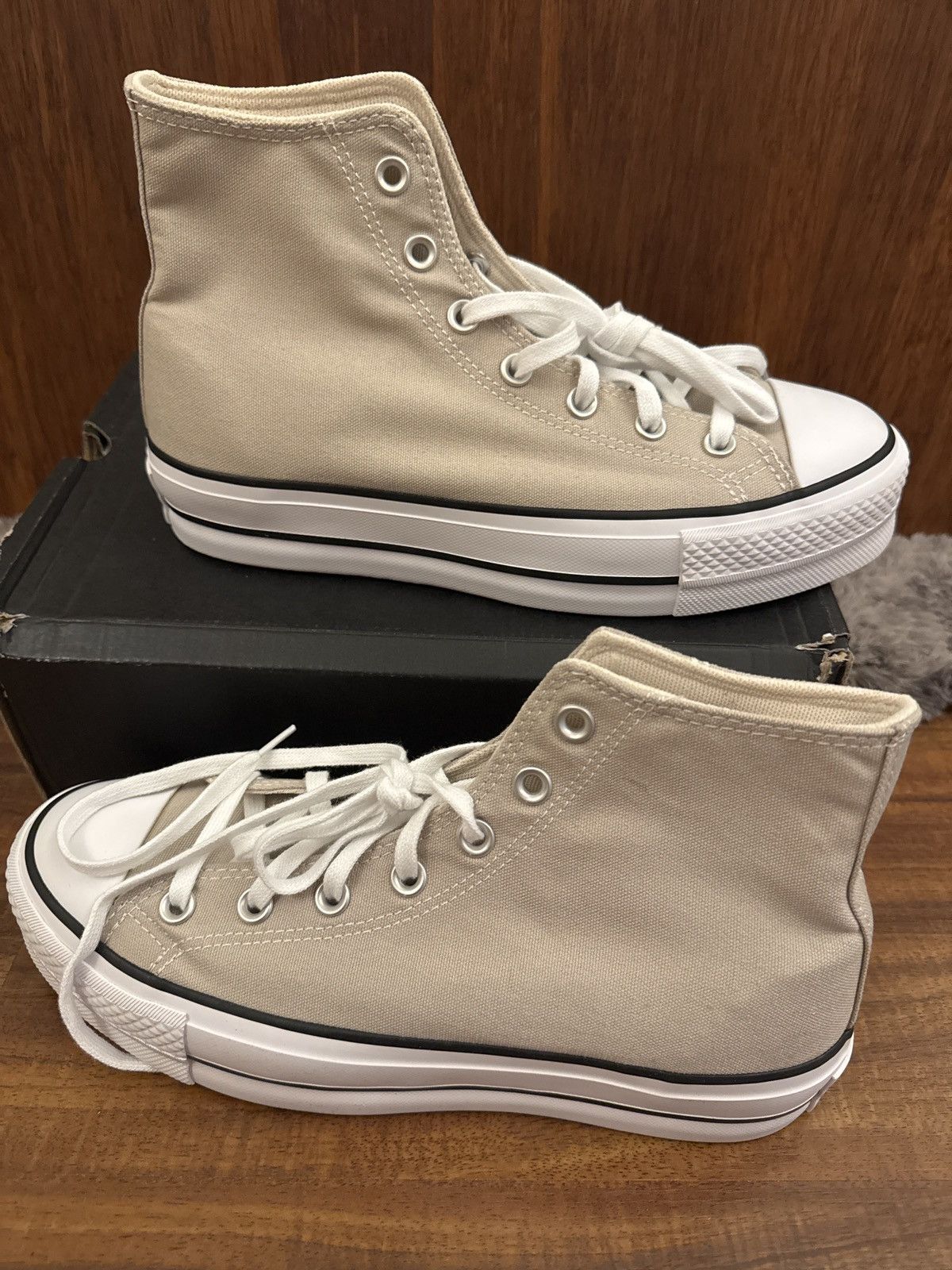 Converse Converse lift high top papyrus women’s size 9 Size US 9 / IT 39 - 7 Thumbnail