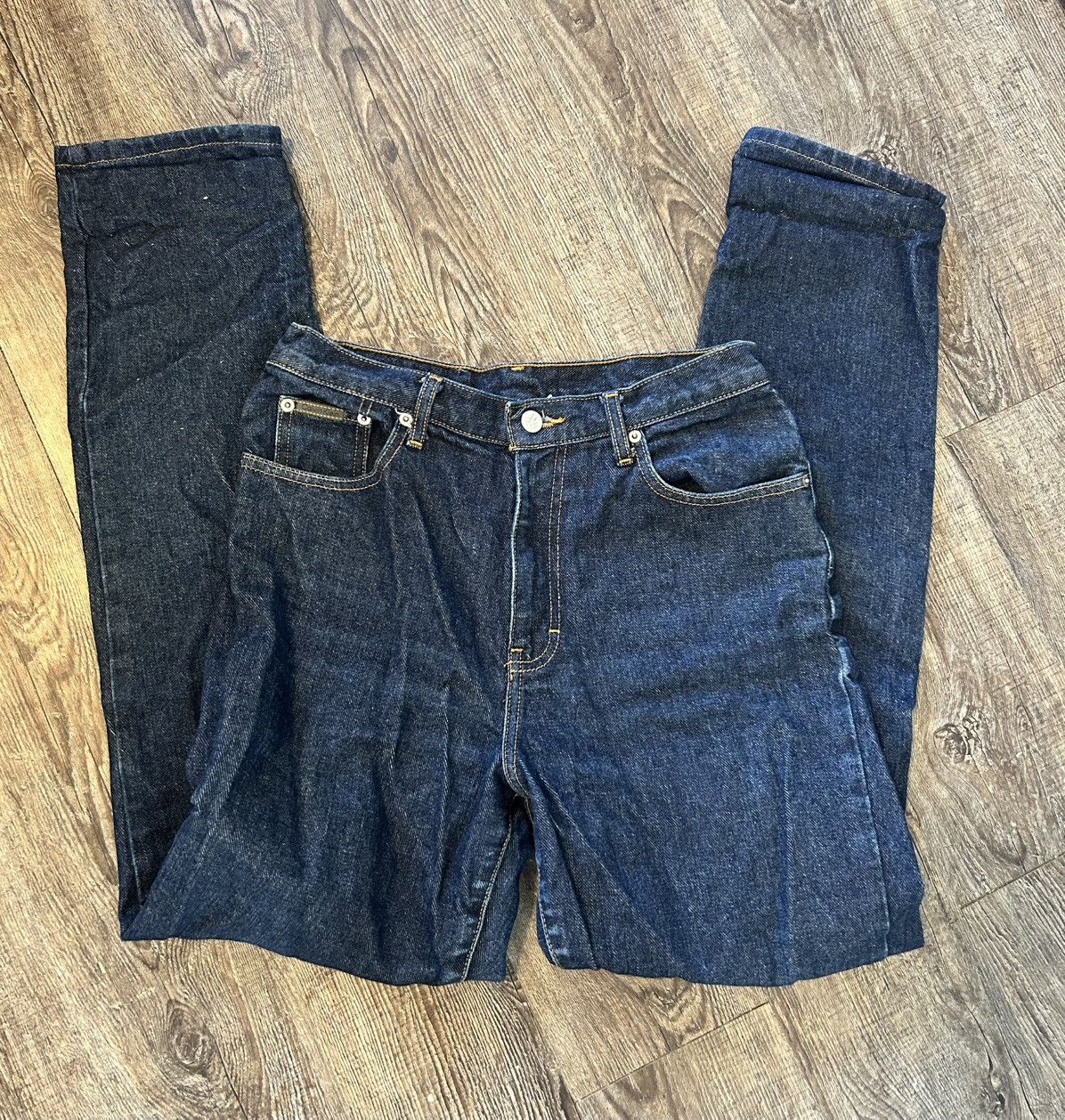 Calvin Klein Calvin Klein high-waister blue denim jeans Size 28" / US 6 / IT 42 - 1 Thumbnail
