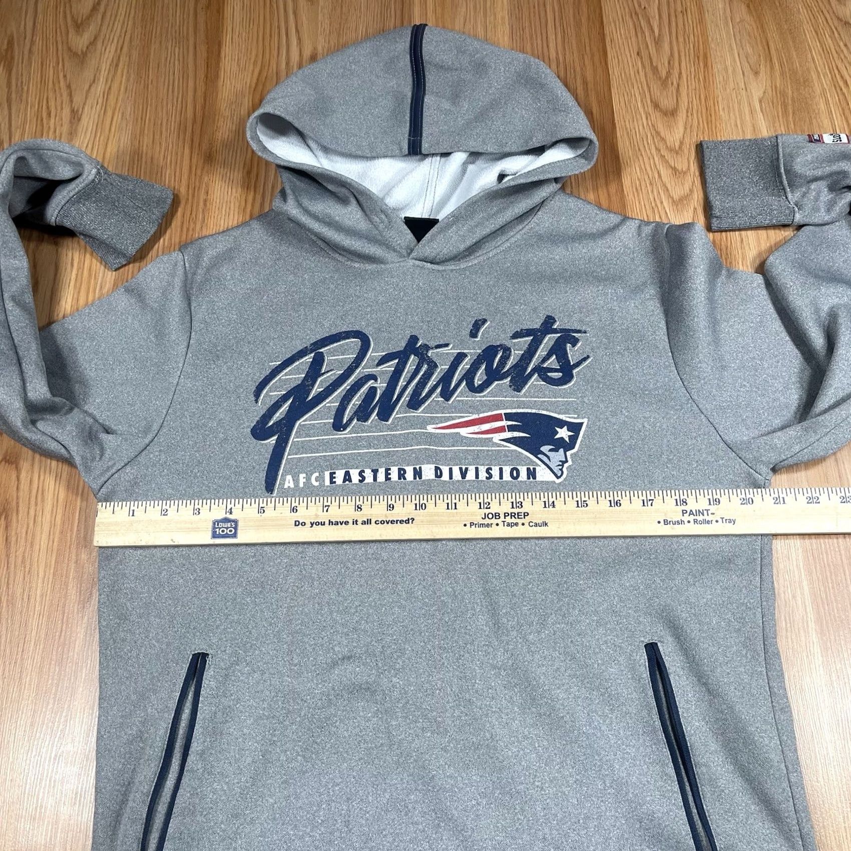 NFL NFL Team Apparel New England Patriots AFC Eastern Hoodie Sweatshirt Mens Medium Size US M / EU 48-50 / 2 - 5 Thumbnail
