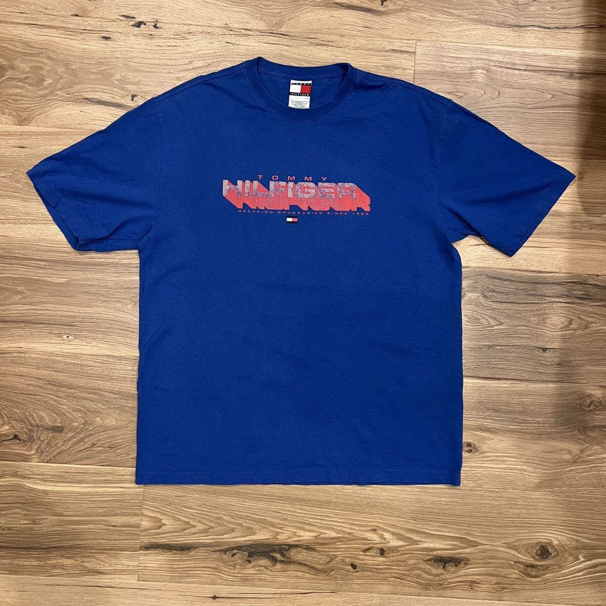 Tommy Hilfiger Tommy Hilfiger T Shirt XL Blue Size US XL / EU 56 / 4 - 1 Thumbnail