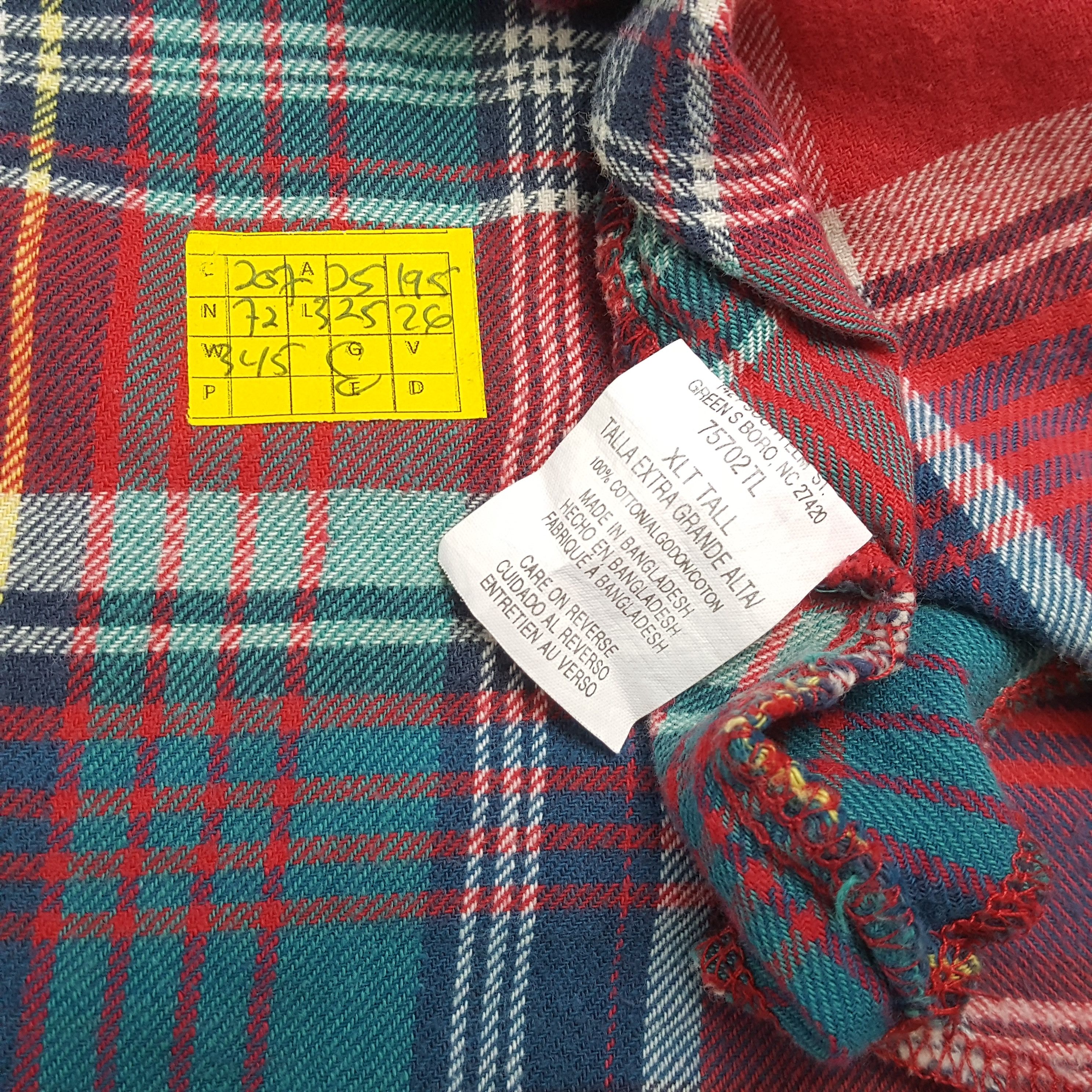 Vintage × Wrangler Vintage WRANGLER American Classic Style Multicolour Shirts Size US XL / EU 56 / 4 - 6 Thumbnail
