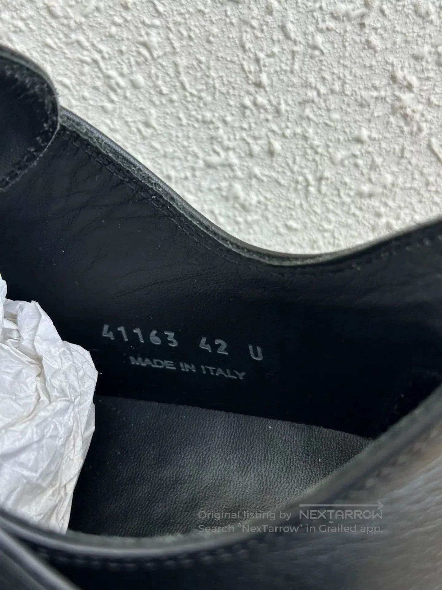 Rick Owens Rick Owens x Converse Calf Leather Low Top. Size US 9 / EU 42 - 8 Thumbnail