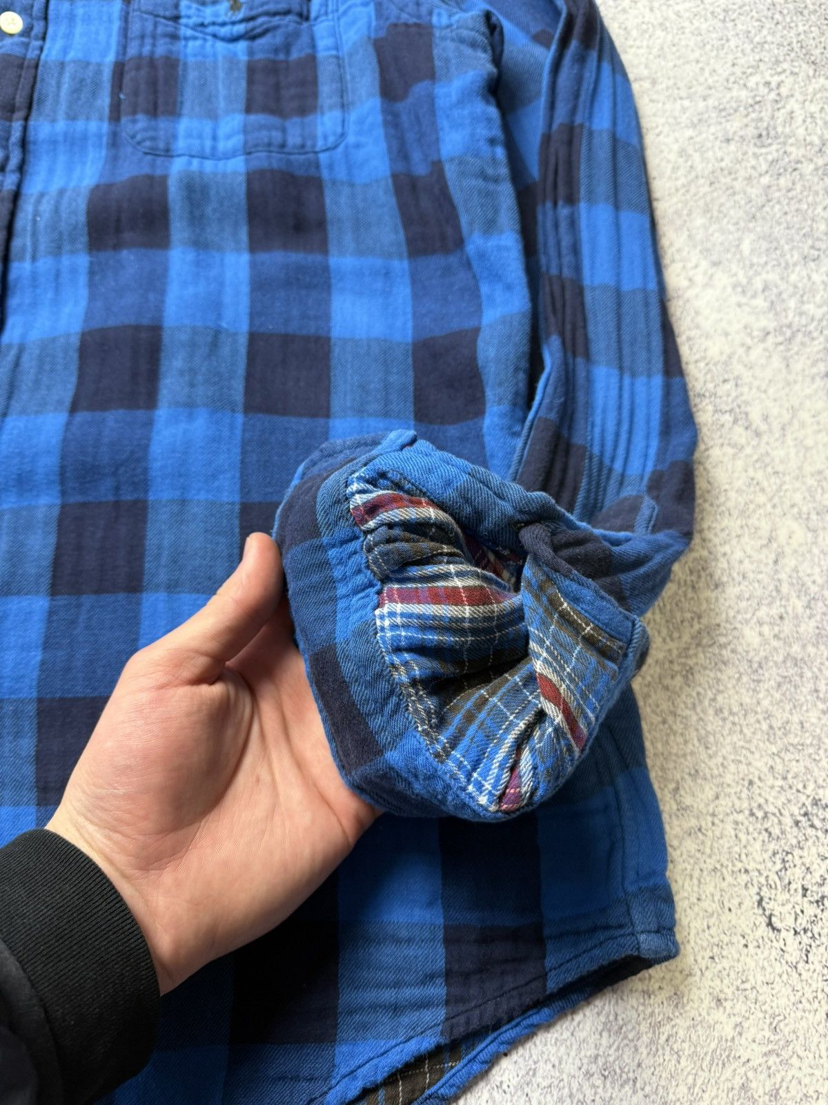 Flannel Vintage RALPH LAUREN Flanel Plaid Shirt USA Size US L / EU 52-54 / 3 - 19 Thumbnail