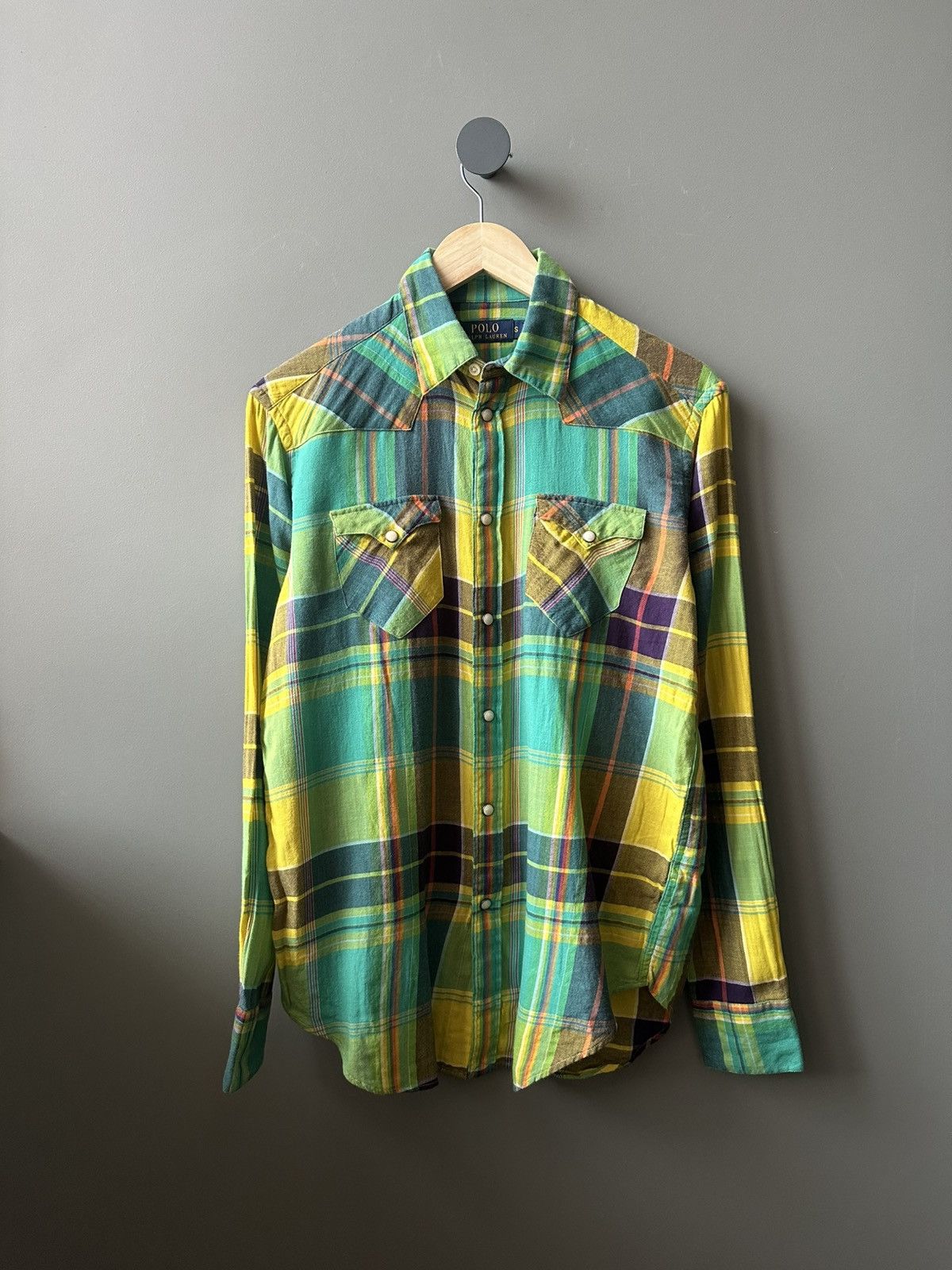 Polo Ralph Lauren Polo Ralph Lauren Classic Western Check Shirt Size S Size US S / EU 44-46 / 1 - 1 Thumbnail