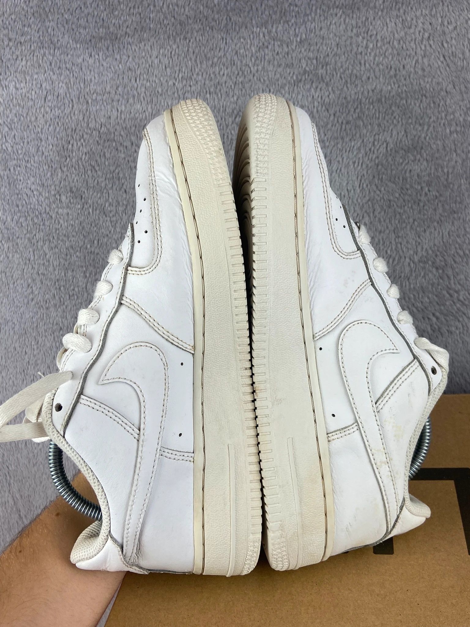 Nike Nike Air Force 1 sneakers white retro classic Size US 5.5 / EU 38 - 11 Thumbnail