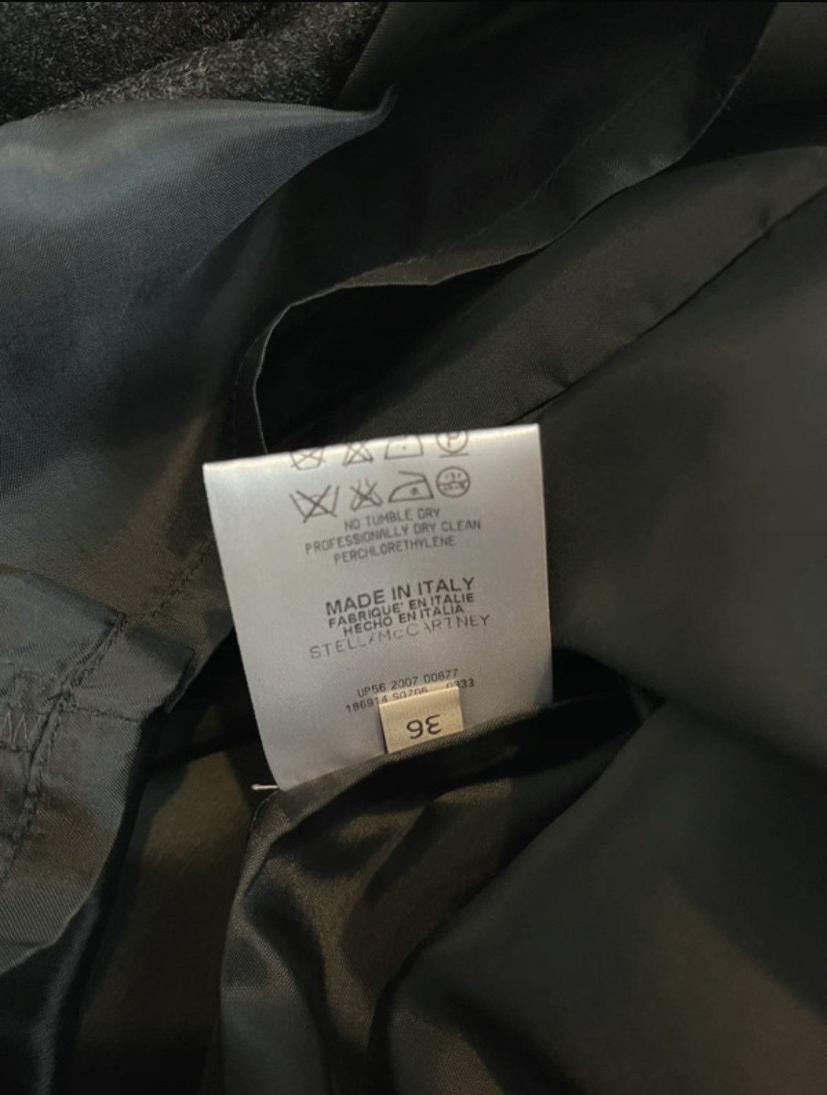 Stella McCartney Stella McCartney Wool Mini Skirt Grey | IT 36 Made in Italy Size 25" / US 0 / IT 36 - 8 Thumbnail