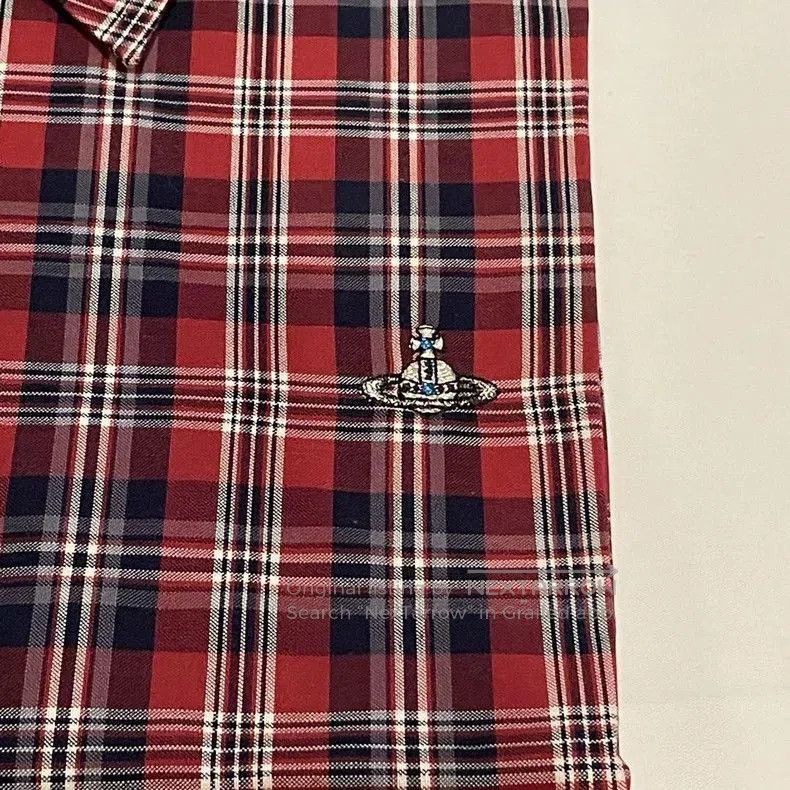 Vivienne Westwood Vivienne Westwood Red Plaid Short Sleeve Shirt. Size US M / EU 48-50 / 2 - 7 Thumbnail